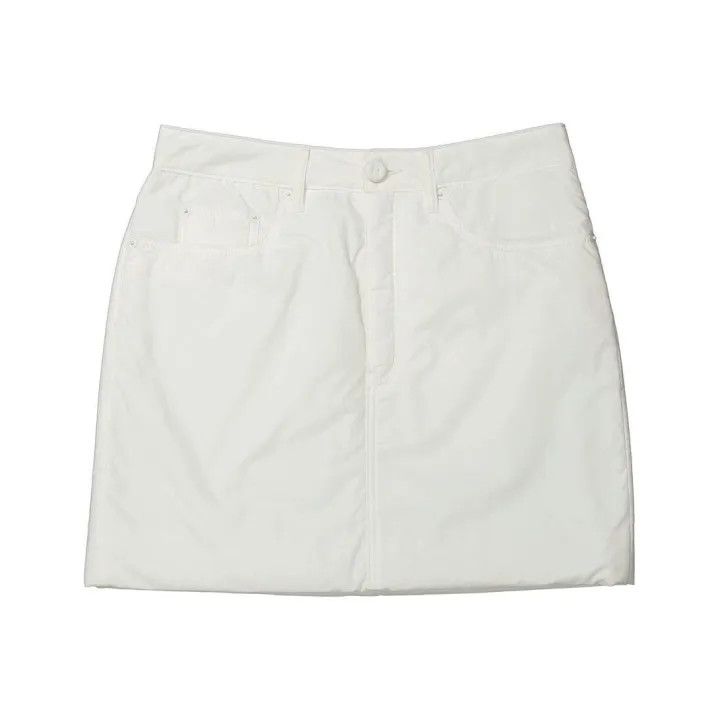 Maison Margiela MM6 Maison Margiela White High-Waisted Skirt 0079 Size 36" / US 14 / IT 50 - 1 Thumbnail