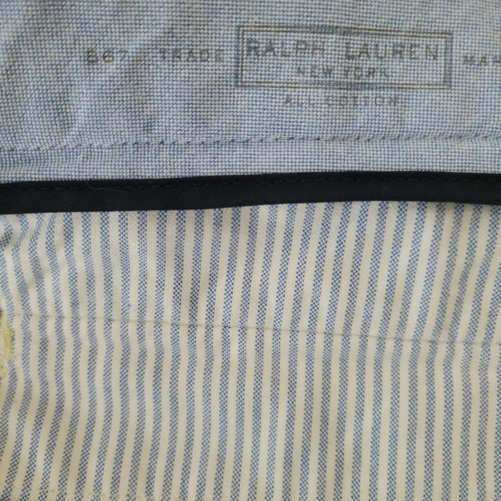 Ralph Lauren Ralph Lauren Men's Cotton Shorts Yellow Size 34 Inseam 10" Size US 34 / EU 50 - 9 Thumbnail