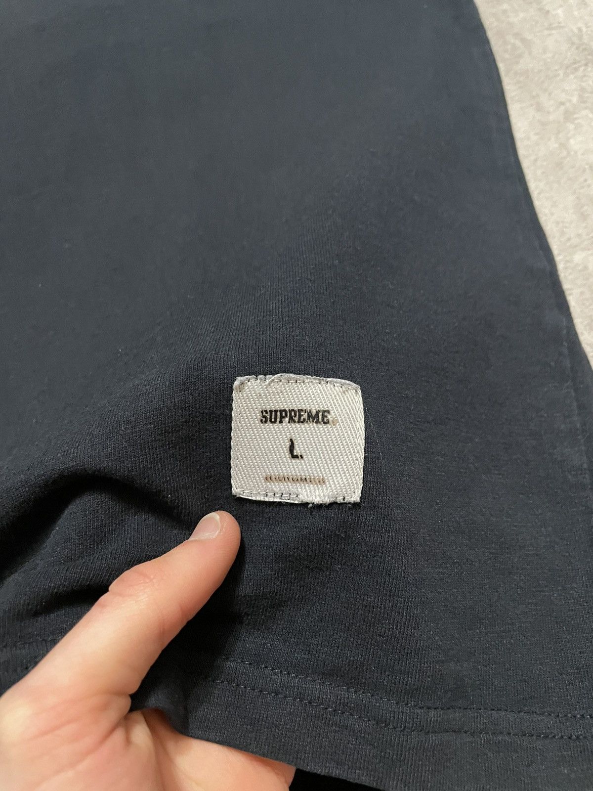 Hypebeast × Supreme Supreme Embroidered Star Logo Heavy T-Shirt Size US L / EU 52-54 / 3 - 7 Thumbnail