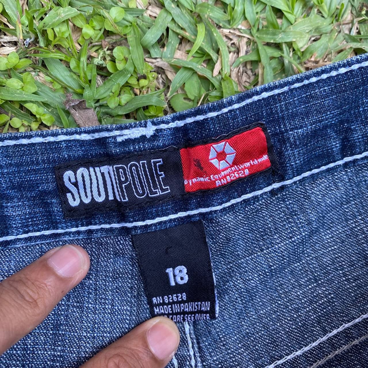 If Six Was Nine × Le Grande Bleu (L.G.B.) × Southpole Vintage Southpole Loose Fit Denim Jeans Size US 30 / EU 46 - 9 Thumbnail