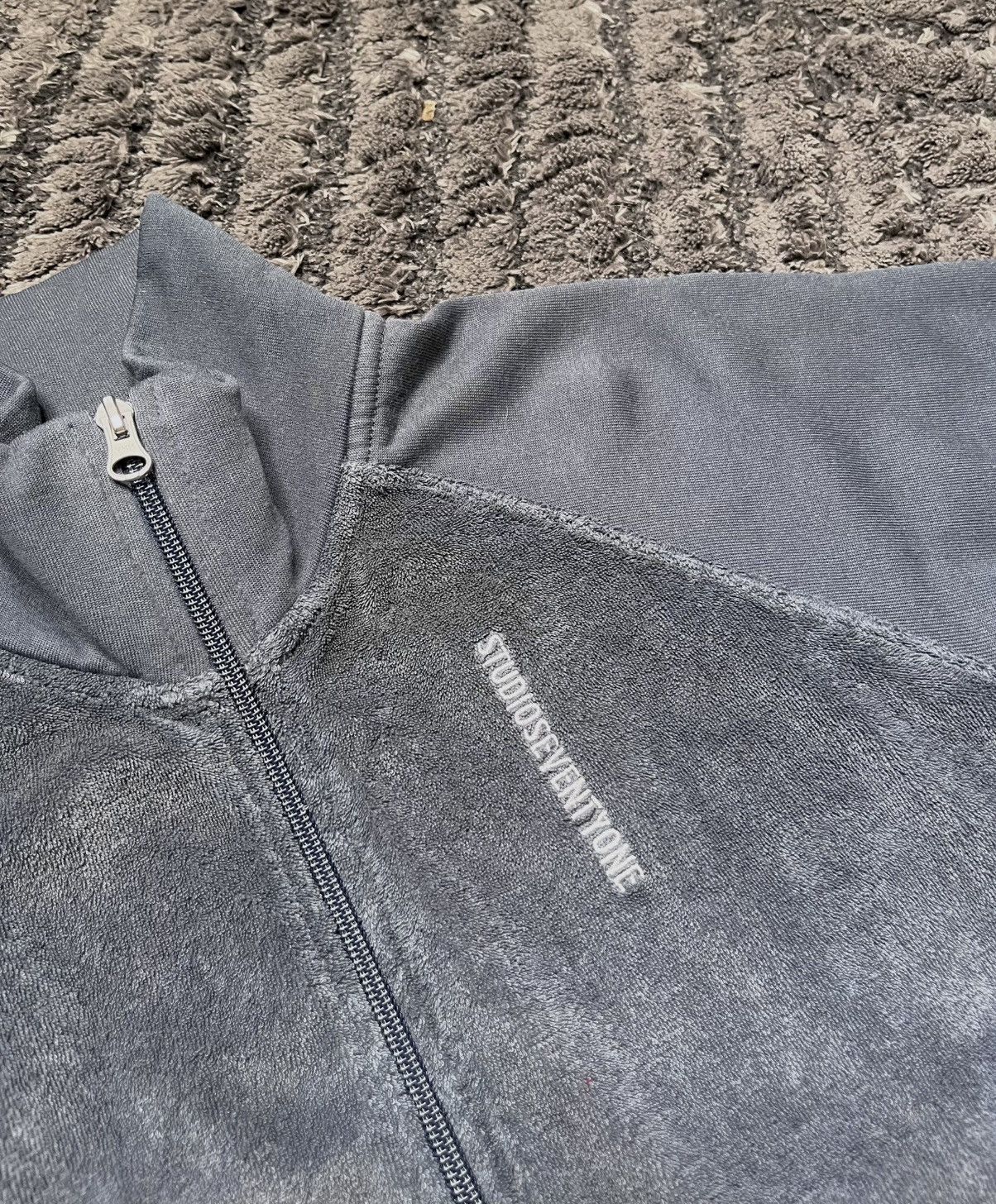 Nike Vintage Blue Hoodie Sweatshirt ZIP Up Nike Studioseventyfour Size S / US 4 / IT 40 - 7 Thumbnail
