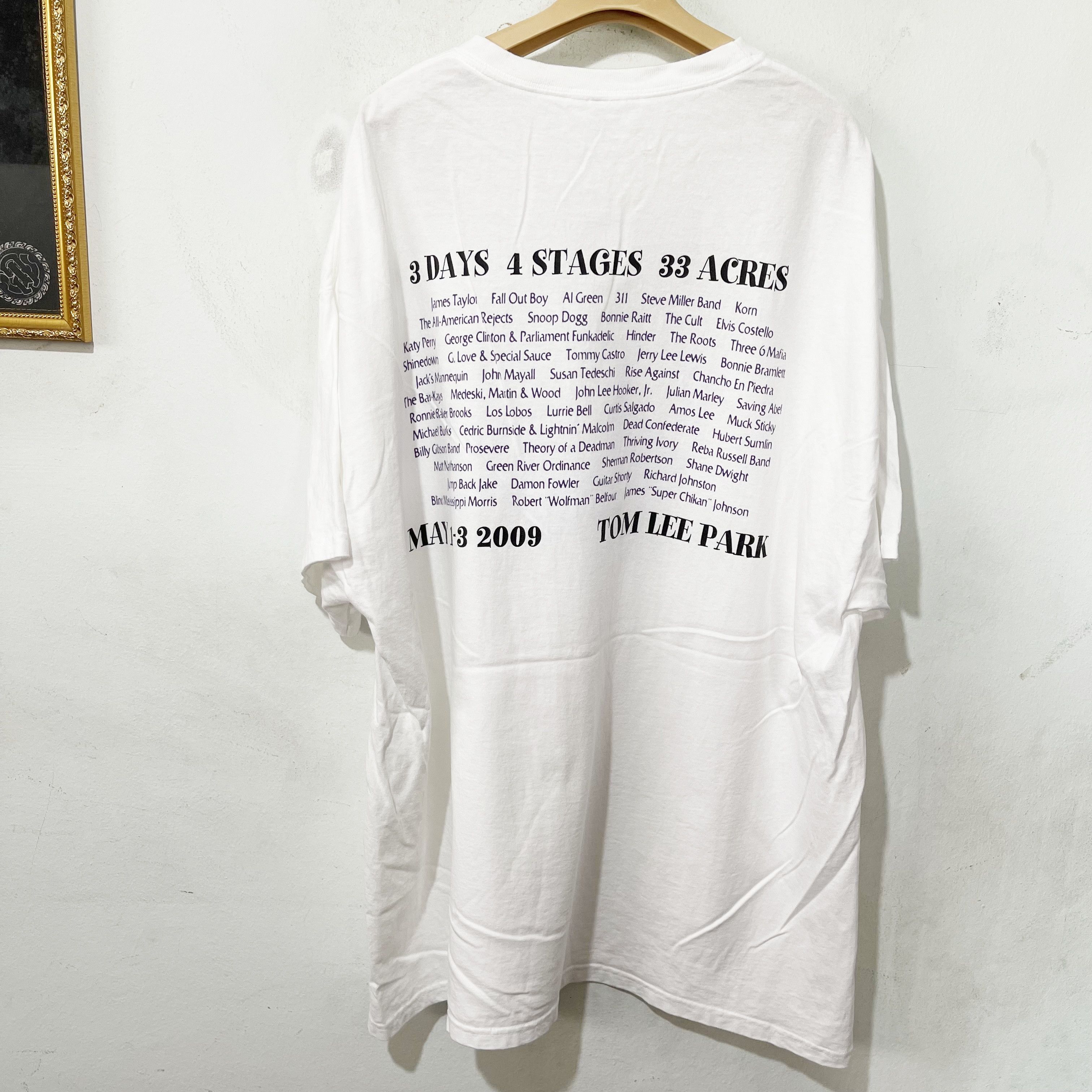 Jazz Cartier Vintage 2009 Beale Street Music Festival T-Shirt Size US XXL / EU 58 / 5 - 3 Thumbnail
