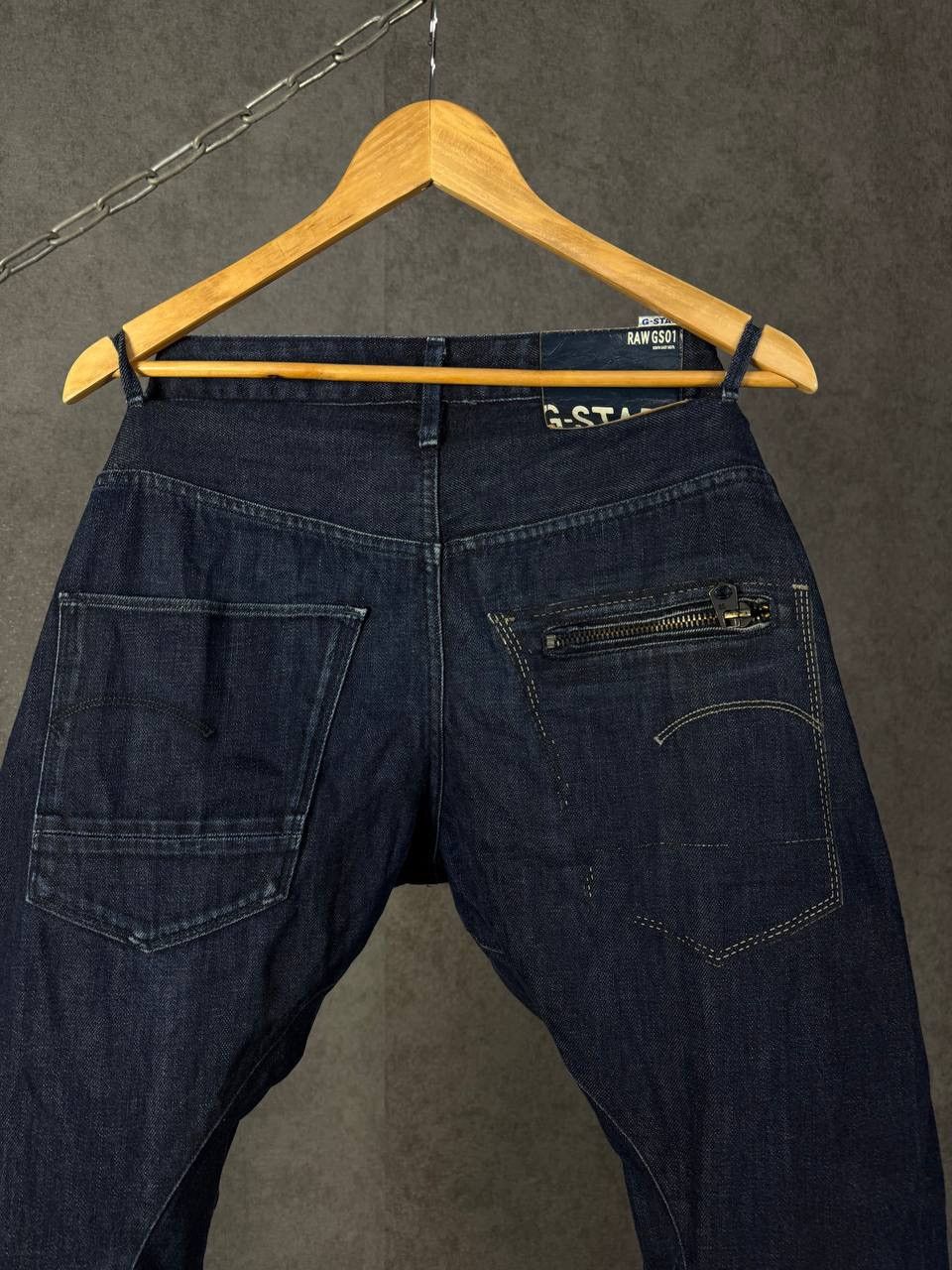 G-Star G Star Raw designer asymmetric jeans Size US 33 - 7 Thumbnail