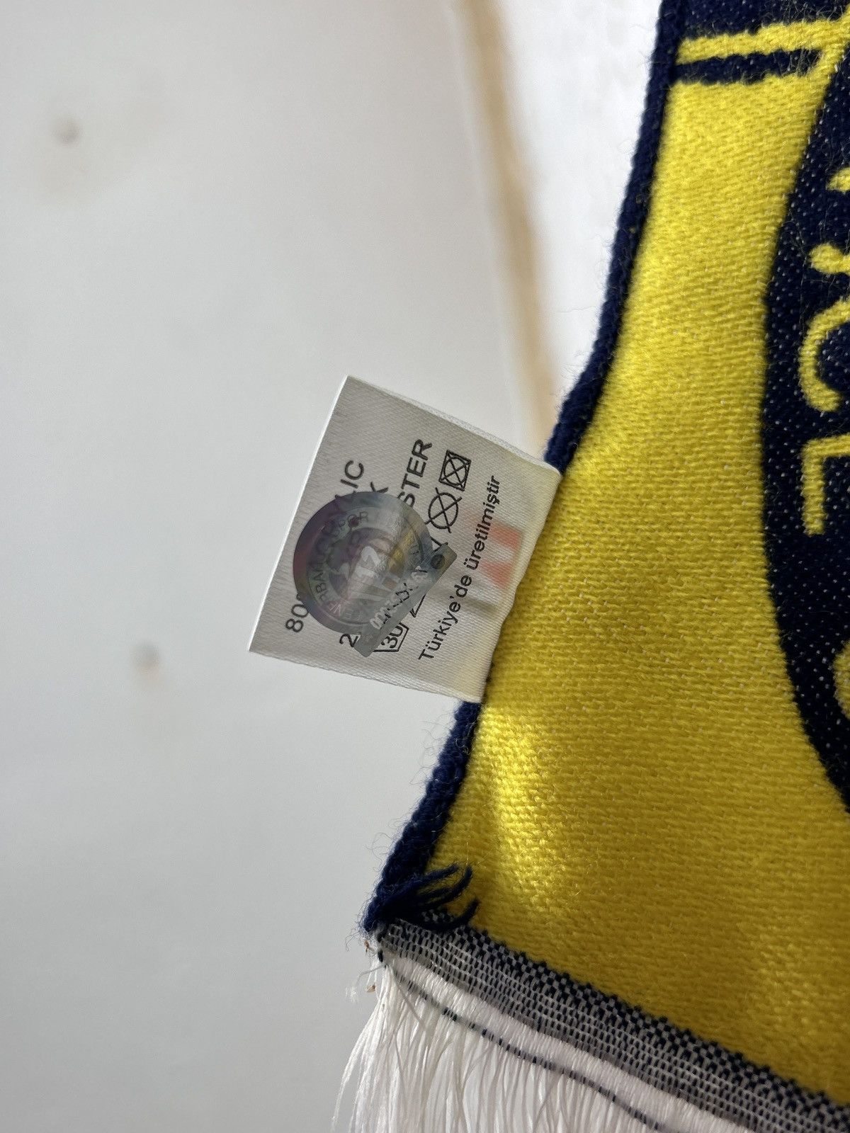 Kappa Vintage Fenerbahce Turkey Football Soccer Fanwear Scarf Size ONE SIZE - 8 Thumbnail