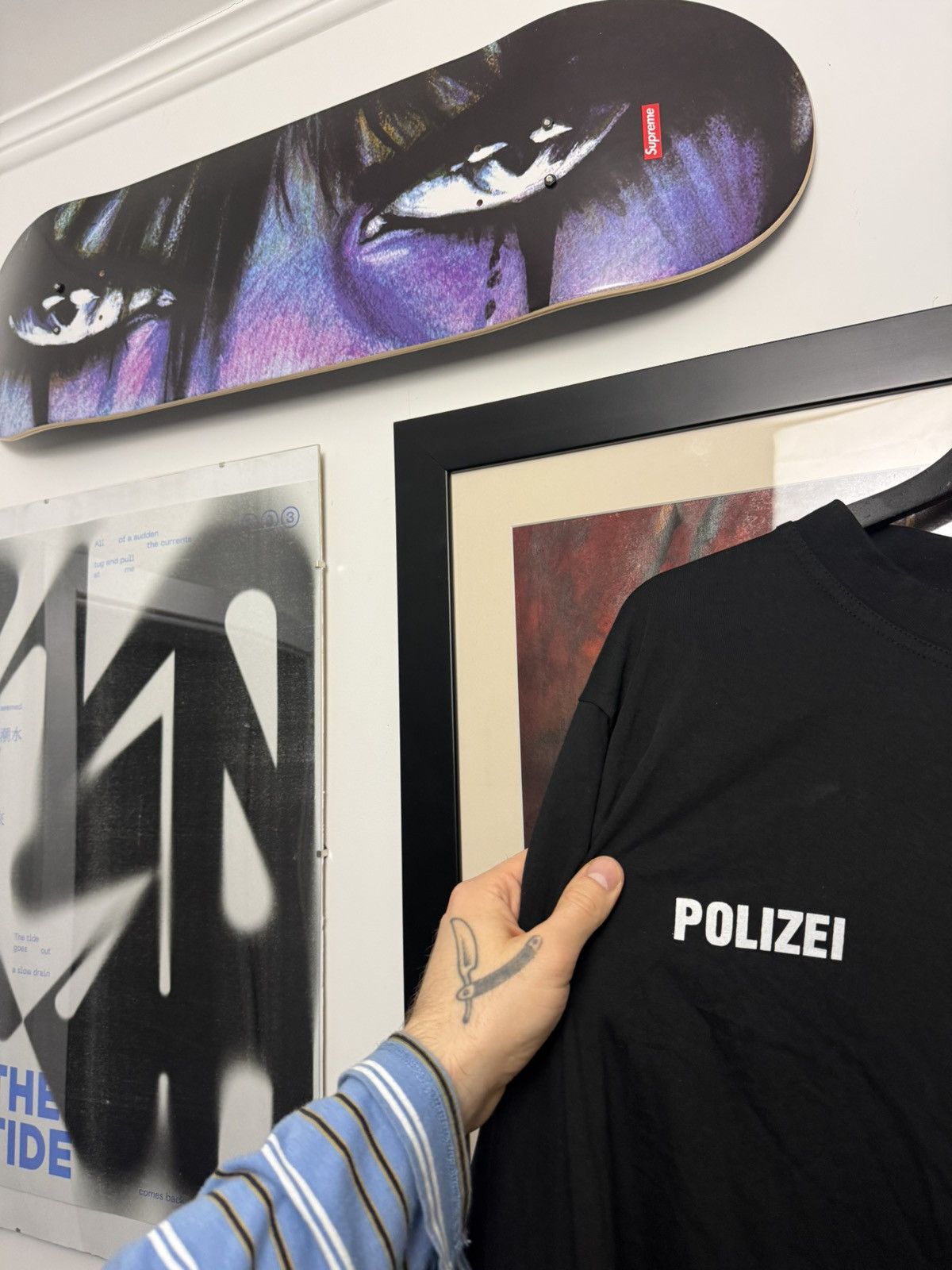 Vintage Polizei German Police Berlin 90s Vintage Longsleeve Oversize Size US XXL / EU 58 / 5 - 3 Thumbnail