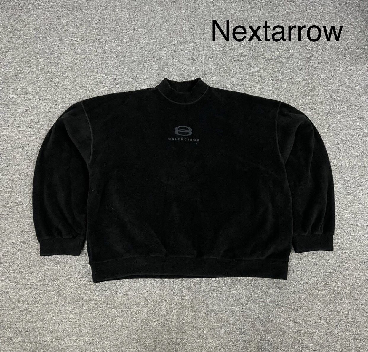 Balenciaga Balenciaga Double Ring embroidery Polar Fleece Sweatshirt Size US XS / EU 42 / 0 - 1 Thumbnail