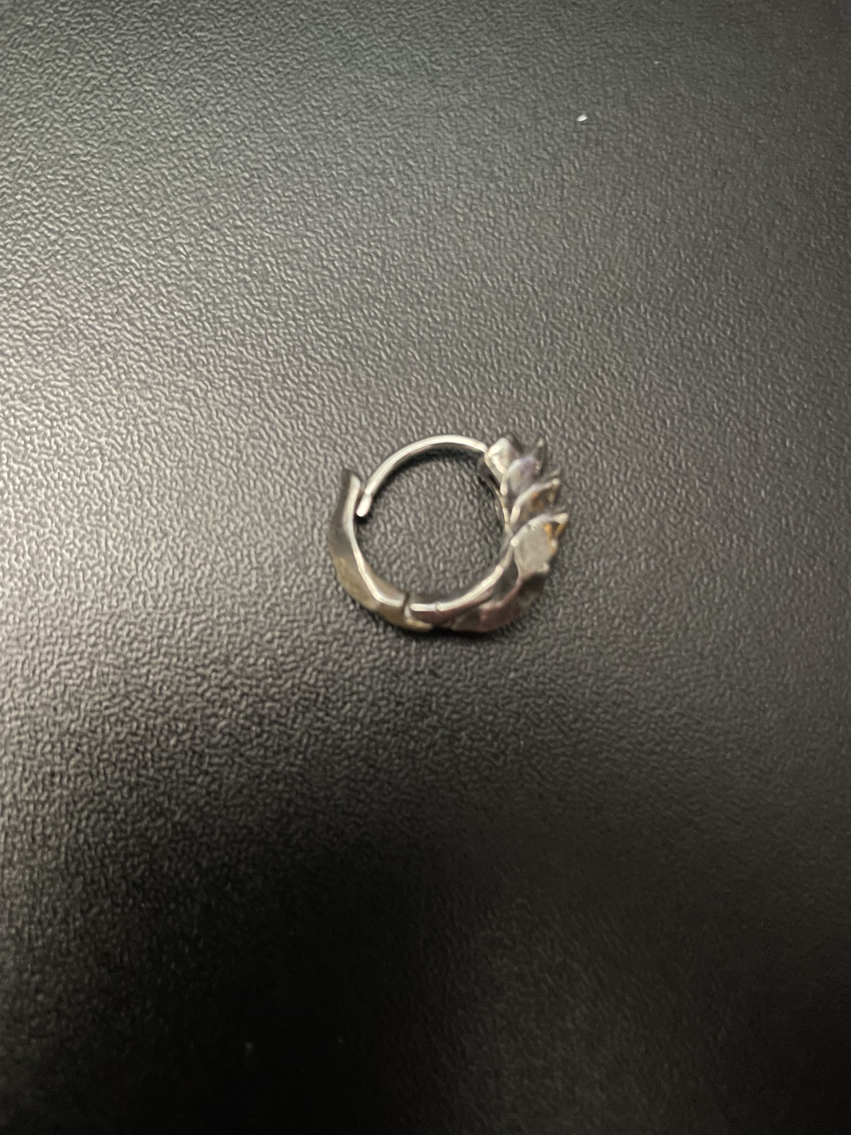 Other Opened Jesus - Single Scale Huggie Earring Size ONE SIZE - 4 Thumbnail