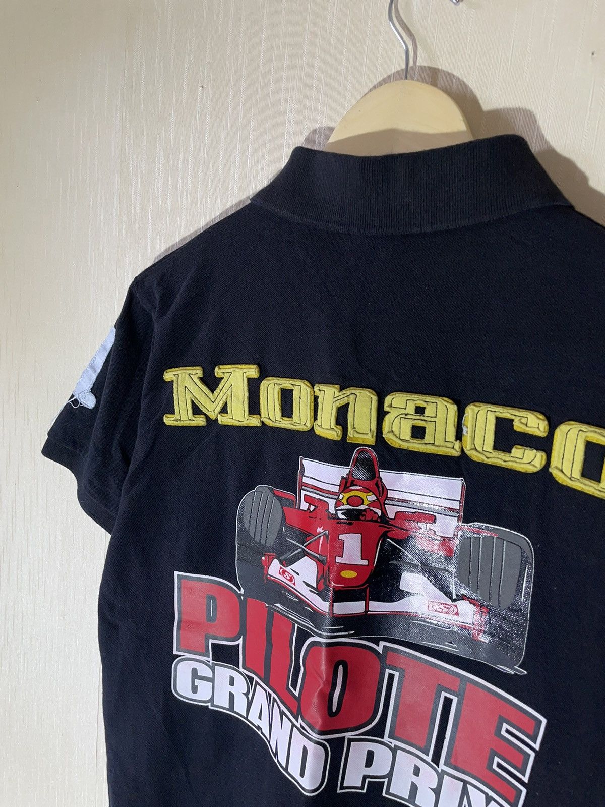 Vintage Monaco Grand Prix vintage racing polo shirt Size US M / EU 48-50 / 2 - 11 Thumbnail