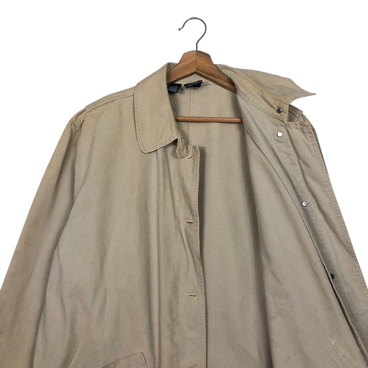 Japanese Brand DKNY Jeans Khaki Field Jacket – 90s Workwear Style Size US M / EU 48-50 / 2 - 13 Thumbnail