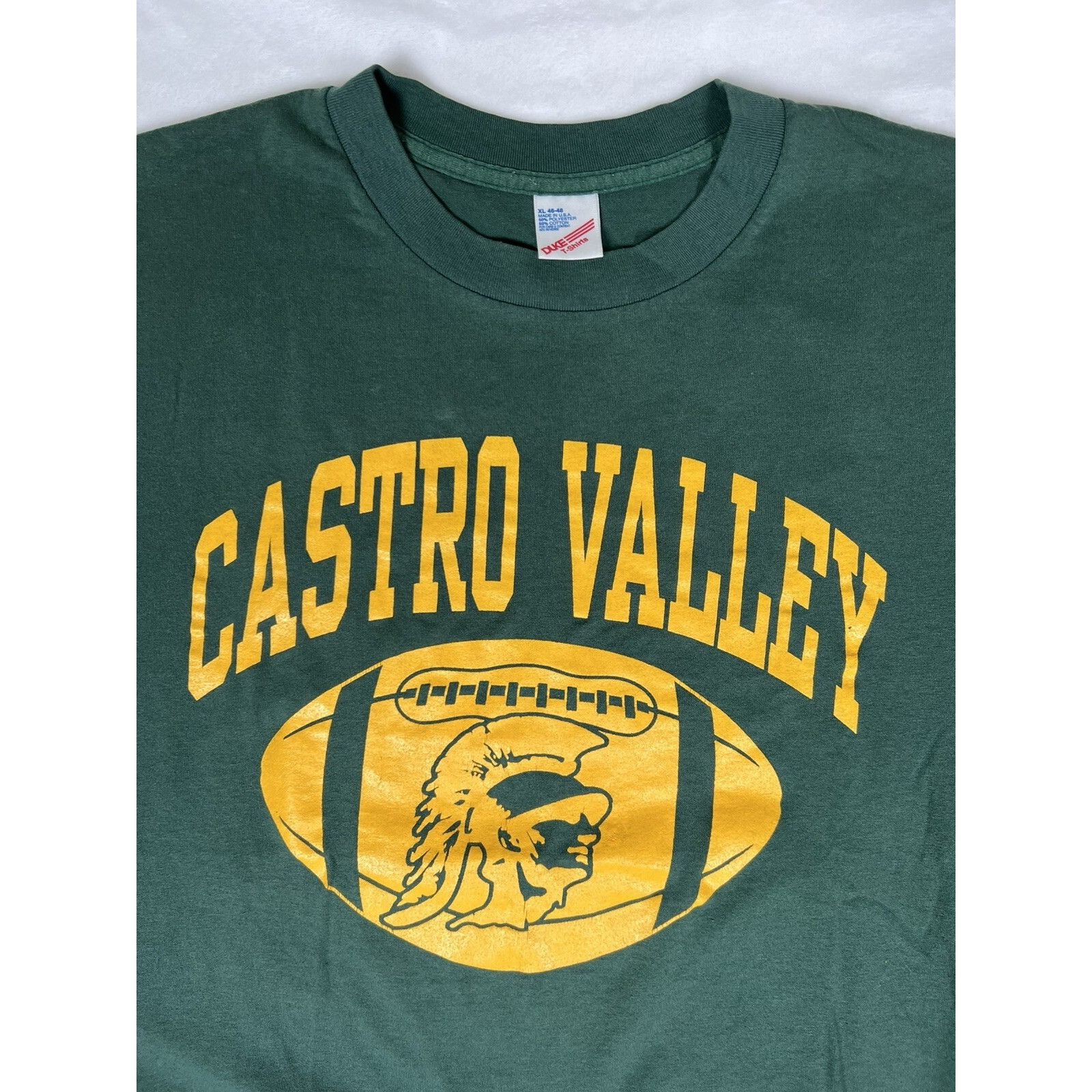 Other Vintage Castro Valley California Trojans T-Shirt Size XL Sin Size US XL / EU 56 / 4 - 4 Thumbnail