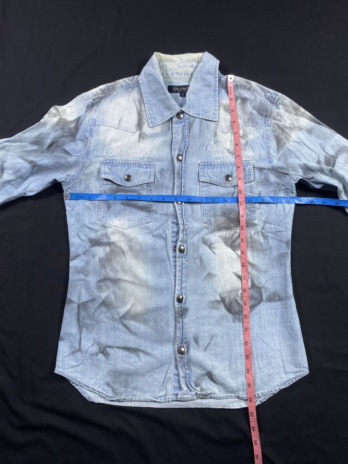 BUFFALO BOBS Japanese Berning Sho sick Smoke Button up shirt Size US M / EU 48-50 / 2 - 9 Thumbnail