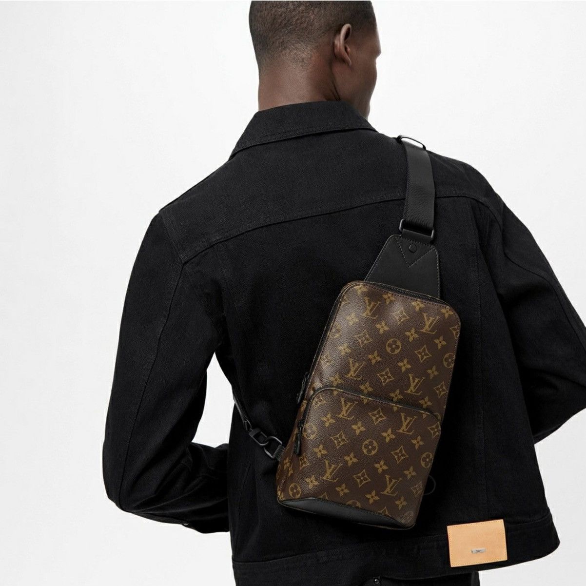 Louis Vuitton Vuitton Monogram Macassar Avenue Sling Bag M45897 Shoulder Size ONE SIZE - 11 Thumbnail