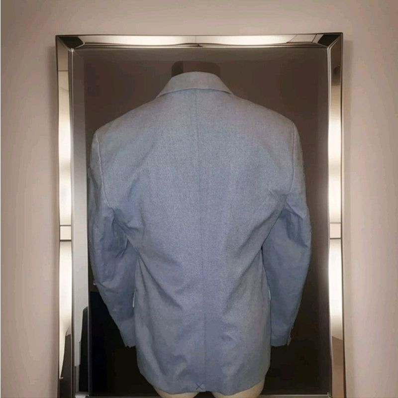 Jack Wills JACK WILLS Blazer Jacket Mens Blue Wool Size XL Size US XL / EU 56 / 4 - 2 Thumbnail
