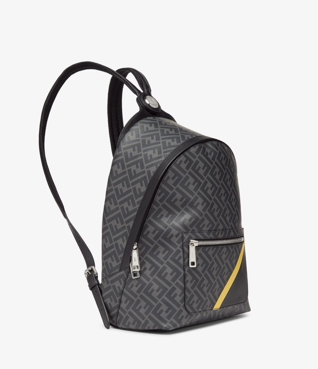Fendi Fendi Diagonal Fendi Chiodo Medium Size ONE SIZE - 2 Thumbnail