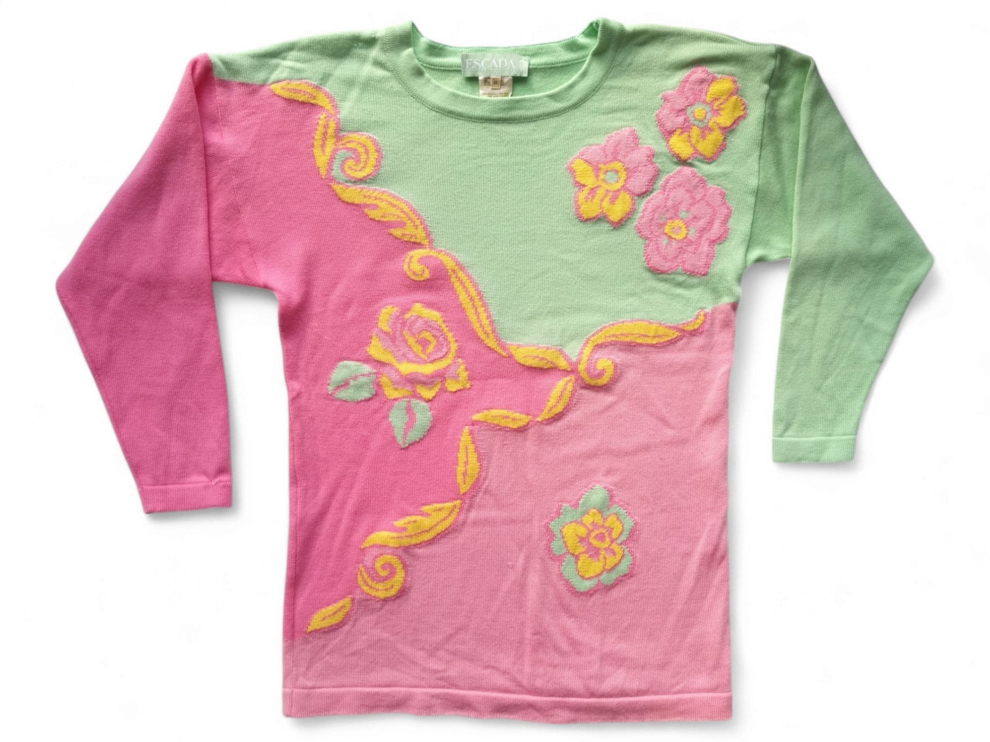 Escada Elegant Cotton Escada Midi Dress Size L / US 10 / IT 46 - 9 Thumbnail
