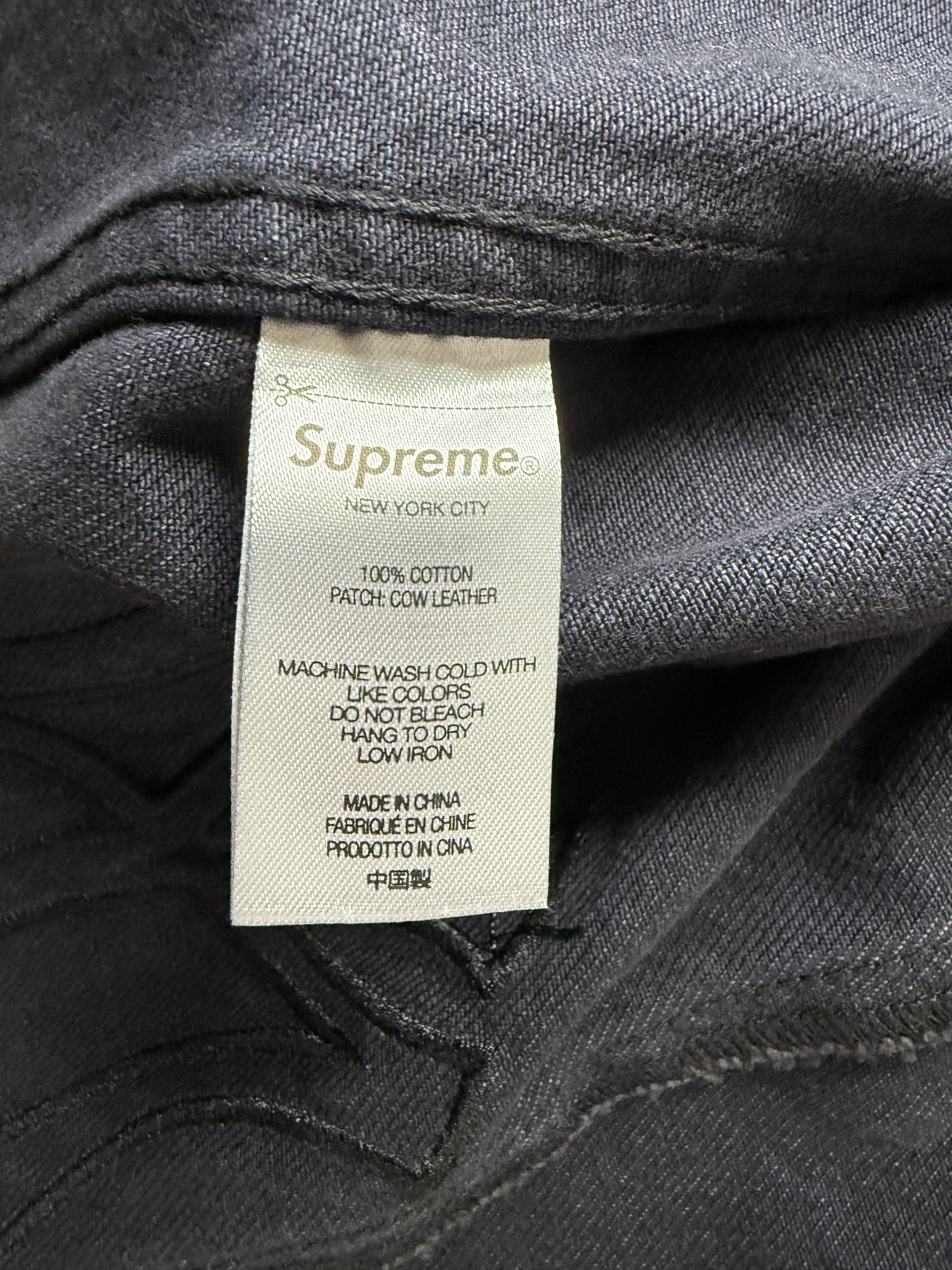 47 Brand × New York Yankees × Supreme Supreme x New York Yankees Trucker Jacket 2021 BNWT Black M Size US M / EU 48-50 / 2 - 6 Thumbnail
