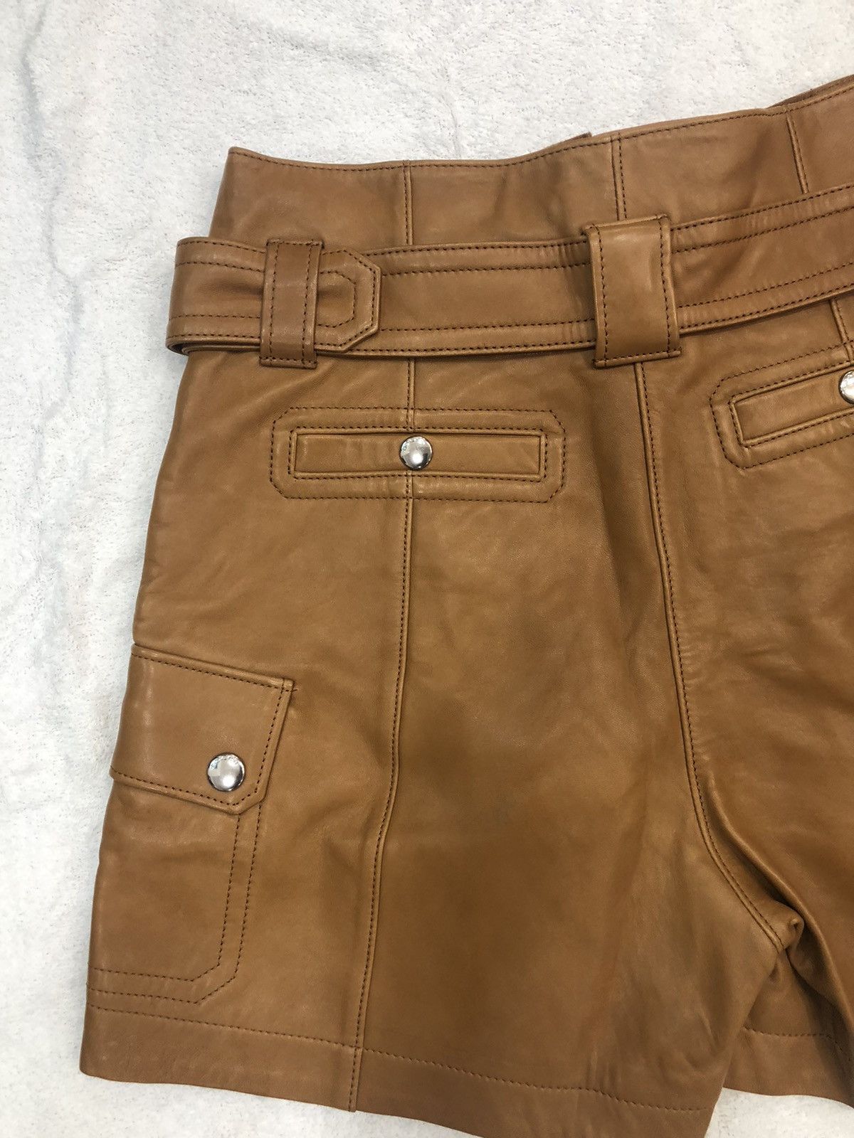 Coach Coach Leather Belted Short Pants Size US 28 / EU 44 - 8 Thumbnail