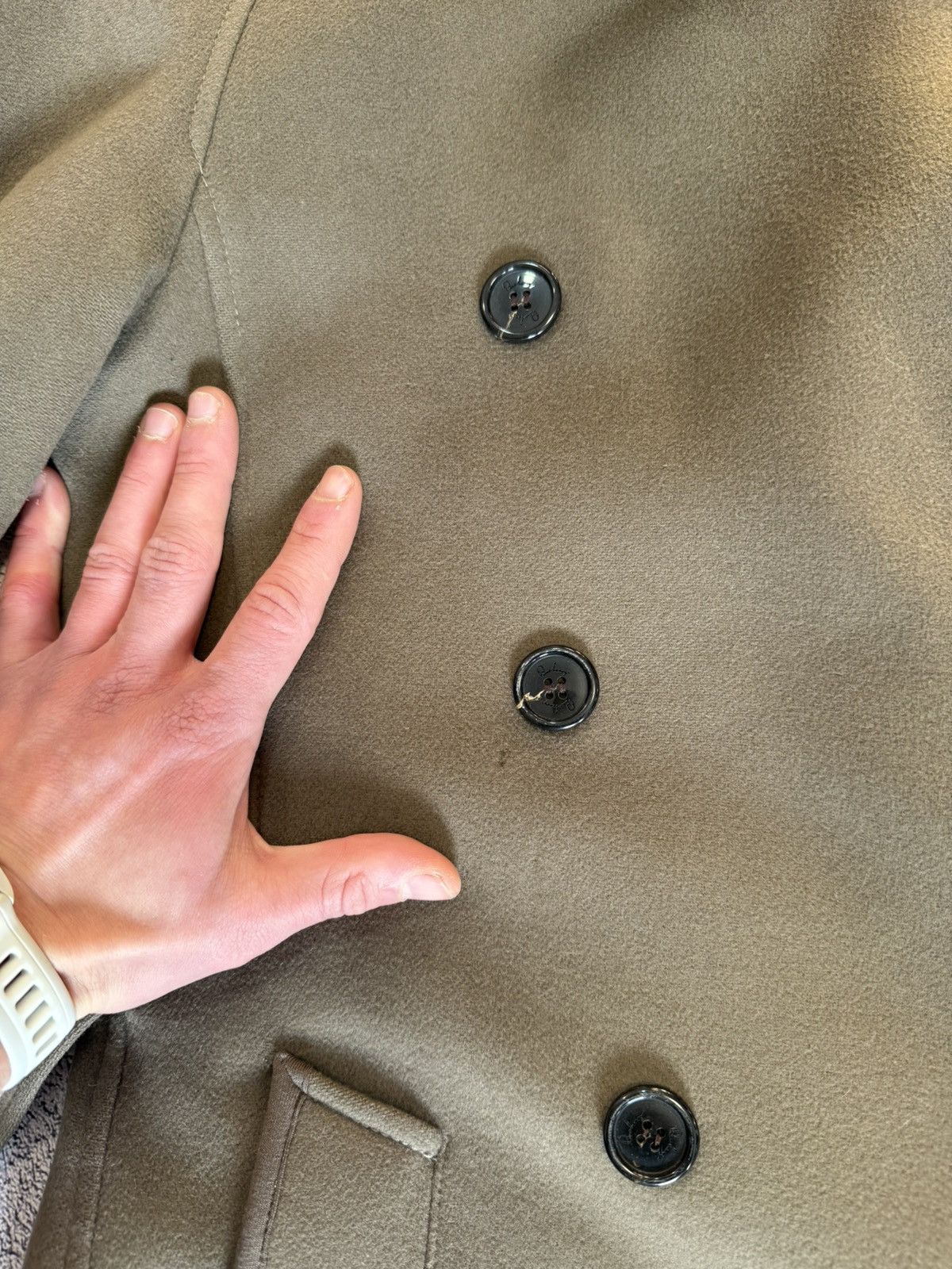 Burberry Burberry Women Trench Coat Wool Cashmere Belted UK8 USA6 Size M / US 6-8 / IT 42-44 - 18 Thumbnail