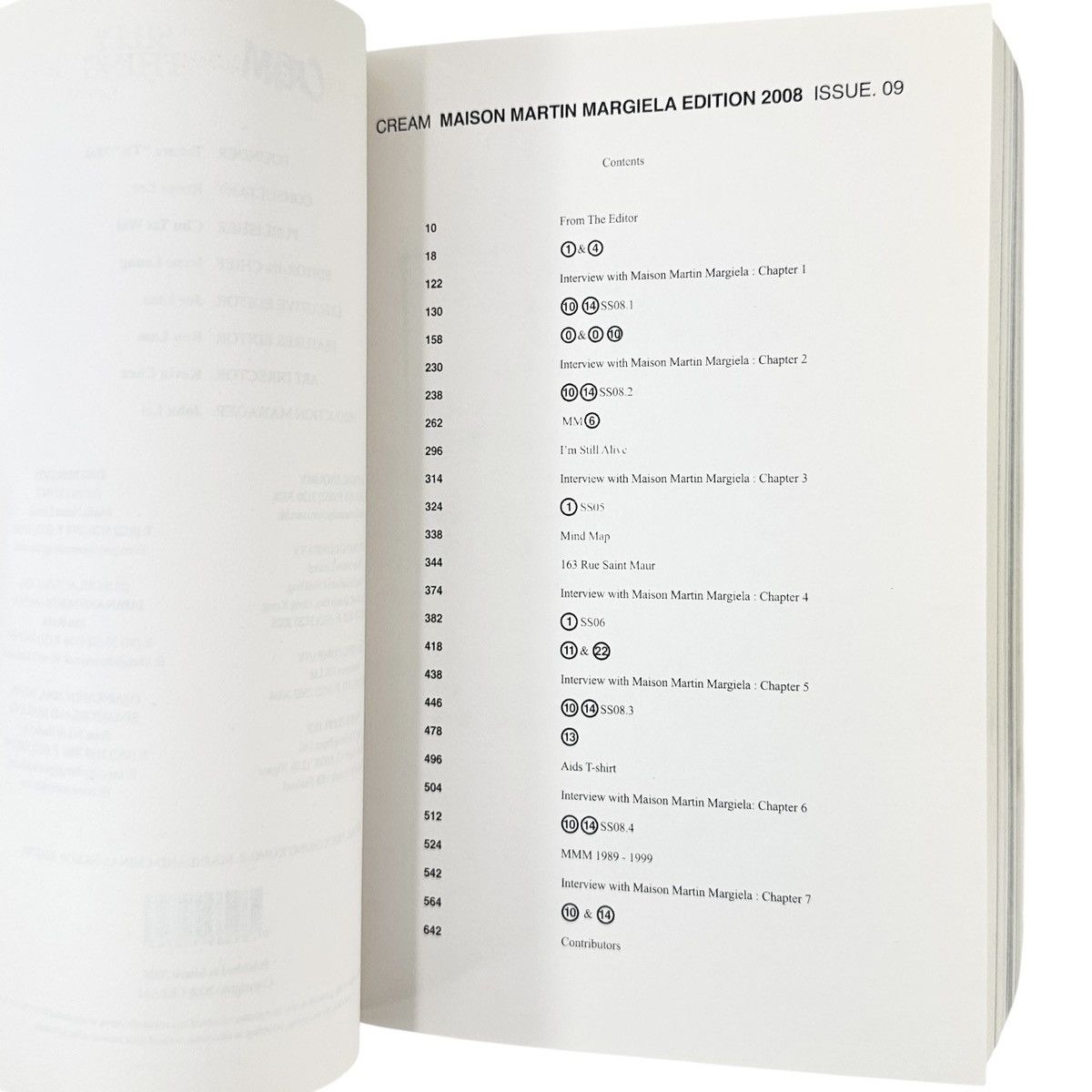Maison Margiela Margiela 20th Anniversary Cream Magazine 2008 900-Page Book Size ONE SIZE - 7 Thumbnail