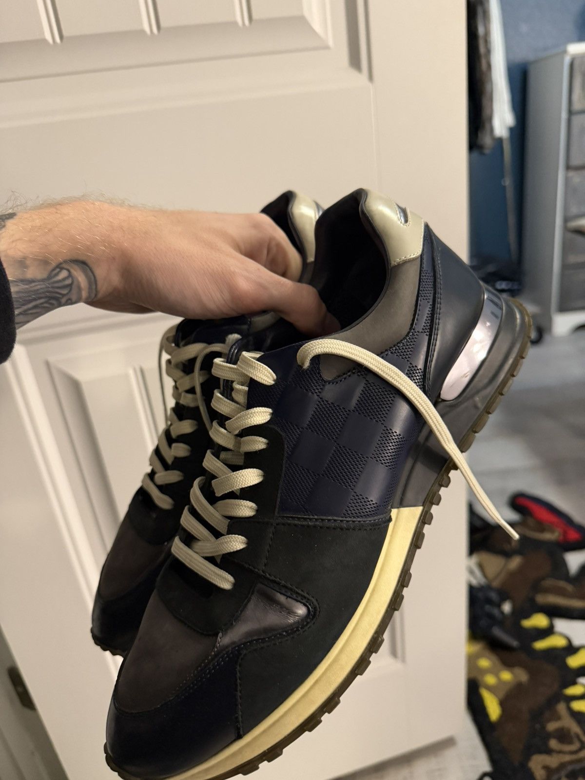 Louis Vuitton Louis Vuitton Run Away Vintage Navy Blue Size US 7.5 / EU 40-41 - 19 Thumbnail