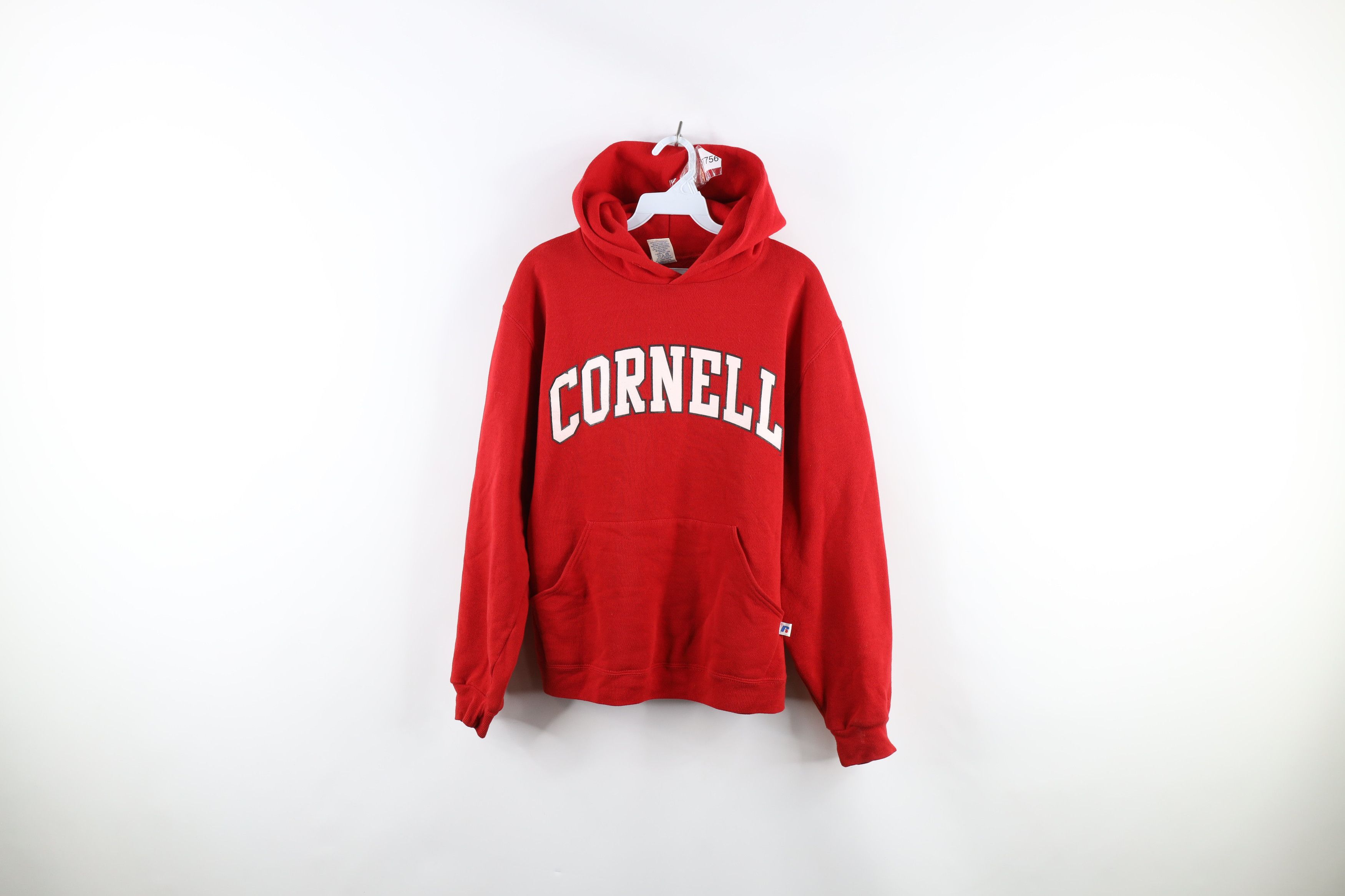 Russell Athletic × Vintage Vintage 90s Russell Athletic University Hoodie Sweatshirt Size US S / EU 44-46 / 1 - 1 Thumbnail