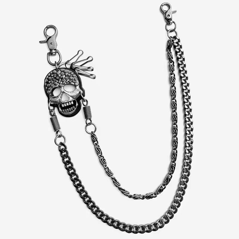 Vintage Skull Head Wallet Chain Size ONE SIZE - 2 Thumbnail