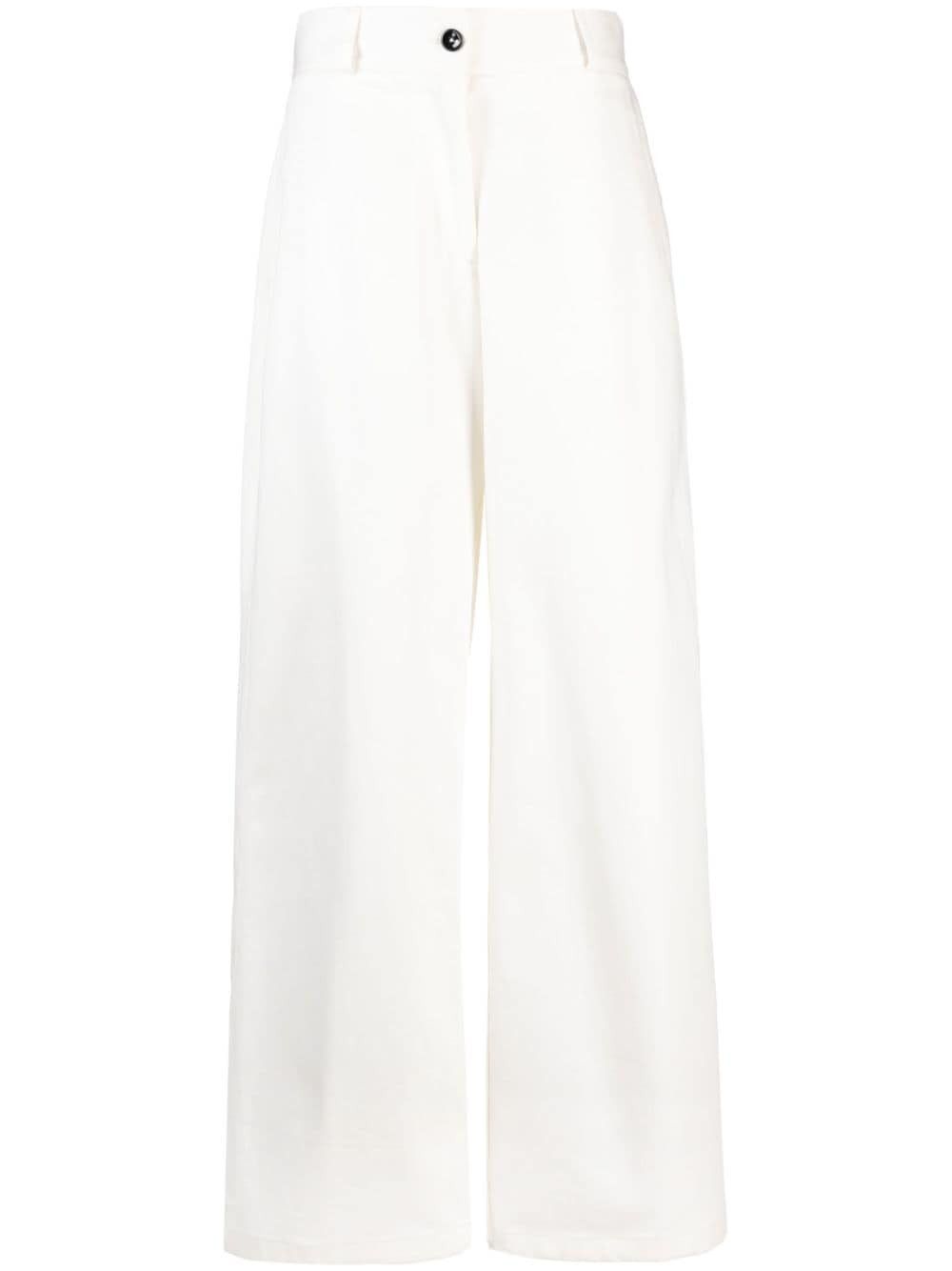 Jil Sander WIDE-LEG COTTON TROUSERS Size 27" / US 4 / IT 40 - 1 Thumbnail