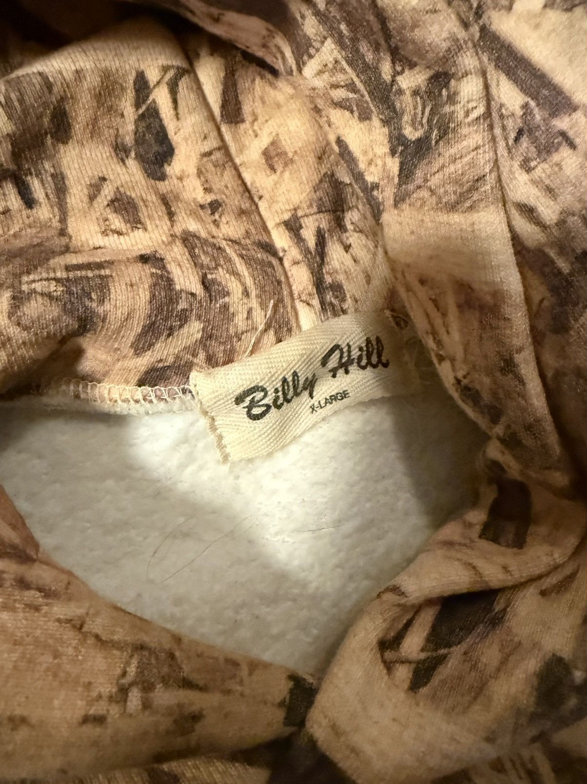 Billy Hill Billy Hill Camo Hoodie SZ XL Size US XL / EU 56 / 4 - 4 Thumbnail