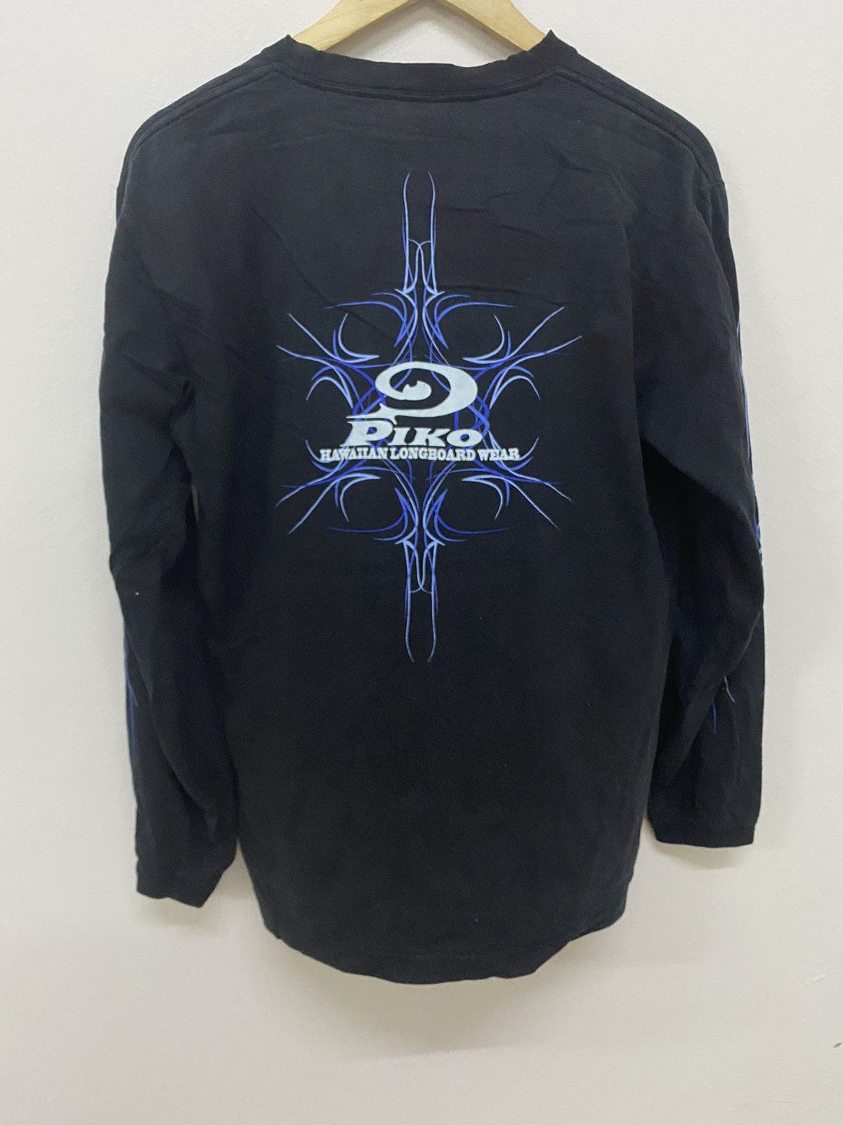 Japanese Brand Vintage Piko hawaian longboard wear long sleeve Size US M / EU 48-50 / 2 - 2 Thumbnail