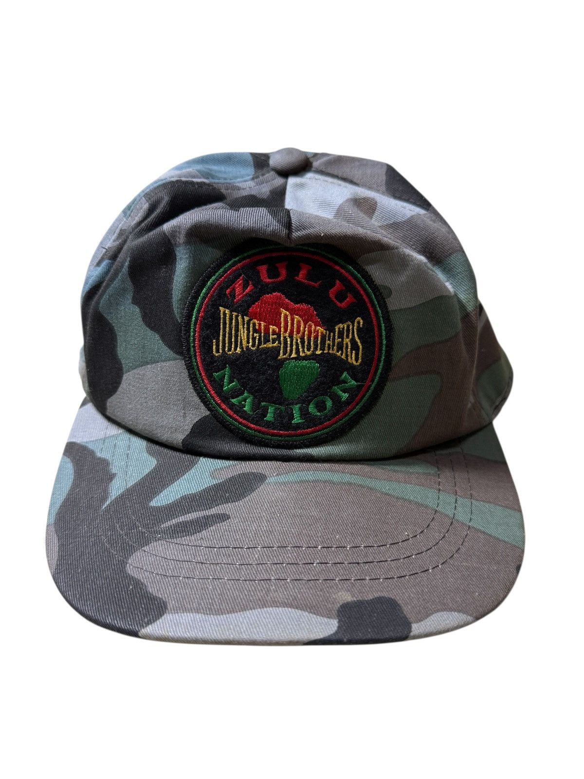 Vintage Vintage Zulu Nation Jungle Brothers Afrika Bambaataa Cap Size ONE SIZE - 1 Thumbnail
