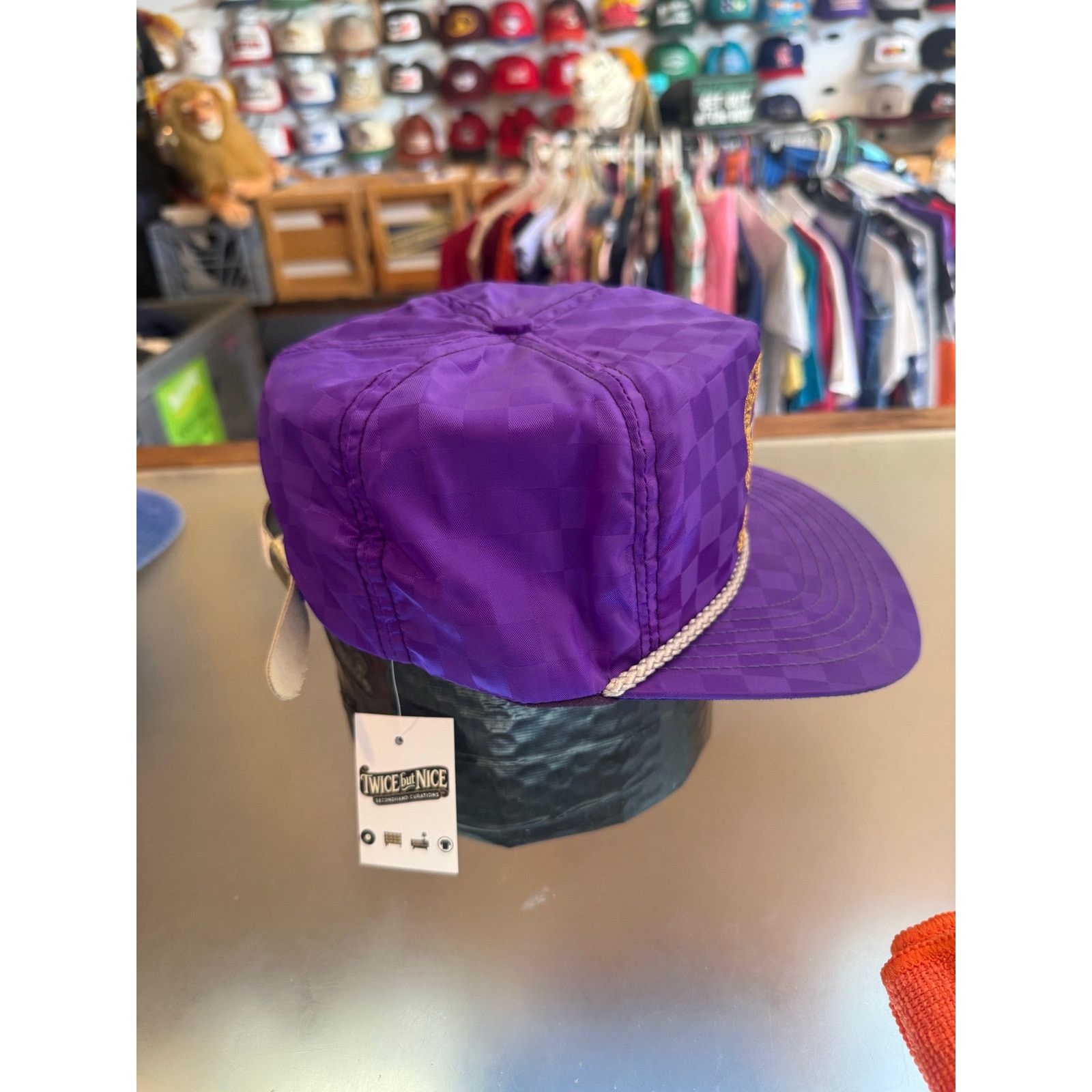 Other Denver International Airport Construction Purple Strap Back Size ONE SIZE - 2 Thumbnail