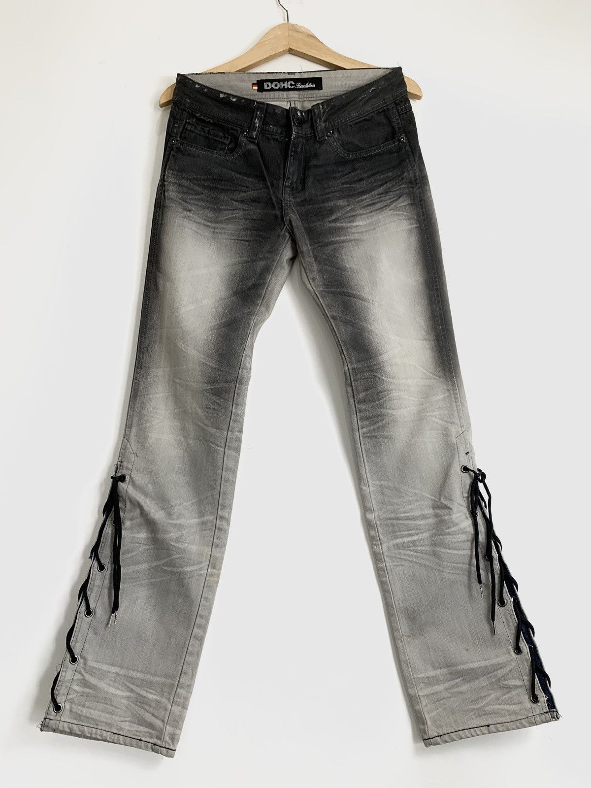 If Six Was Nine Lace up Flared dohc revolution japanese brand Size US 30 / EU 46 - 1 Thumbnail