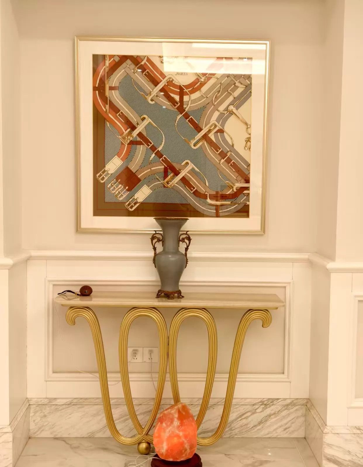 Hermes Hermes Horsebit 90x90 Scarf Unused Boxed Size ONE SIZE - 5 Thumbnail