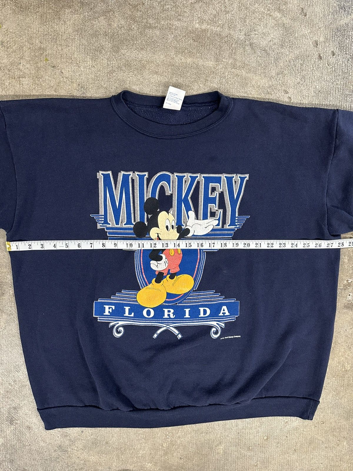 Disney × Vintage Vintage 90s Disney Mickey Mouse Florida Sweatshirt Size US XXL / EU 58 / 5 - 10 Thumbnail
