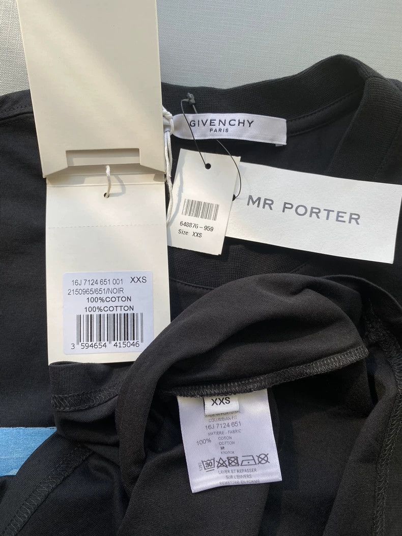 Givenchy Givenchy Black Short Sleeve T-Shirt Size US XXS / EU 40 - 3 Thumbnail