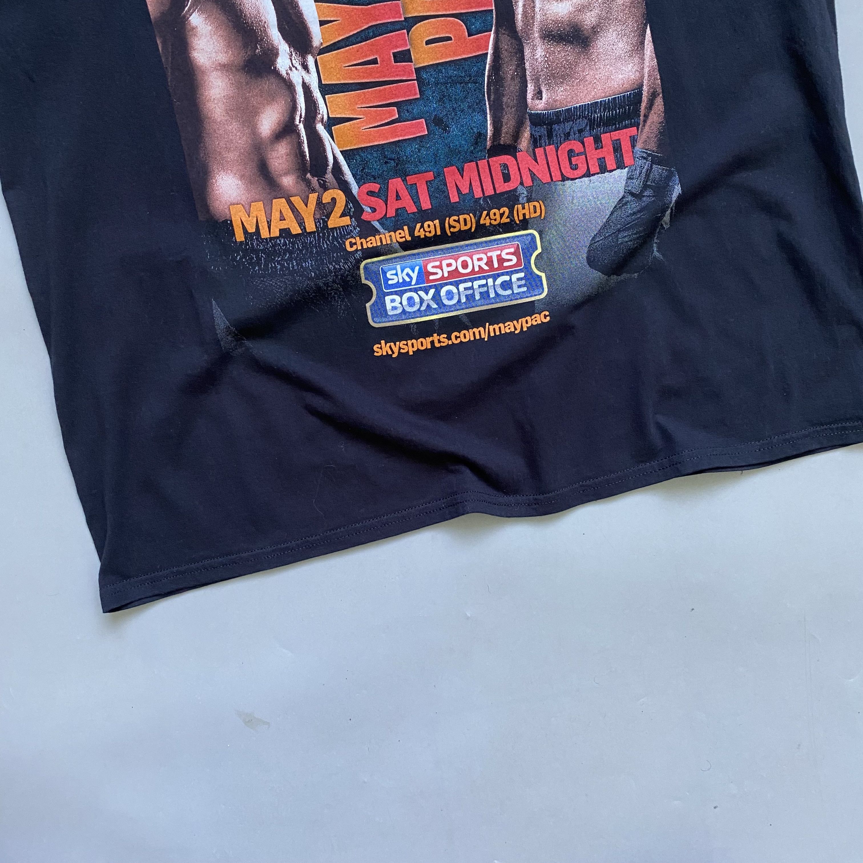 Rap Tees 🥊 Floyd Mayweather VS Manny Pacquiao Boxing promo tee Size US L / EU 52-54 / 3 - 2 Thumbnail
