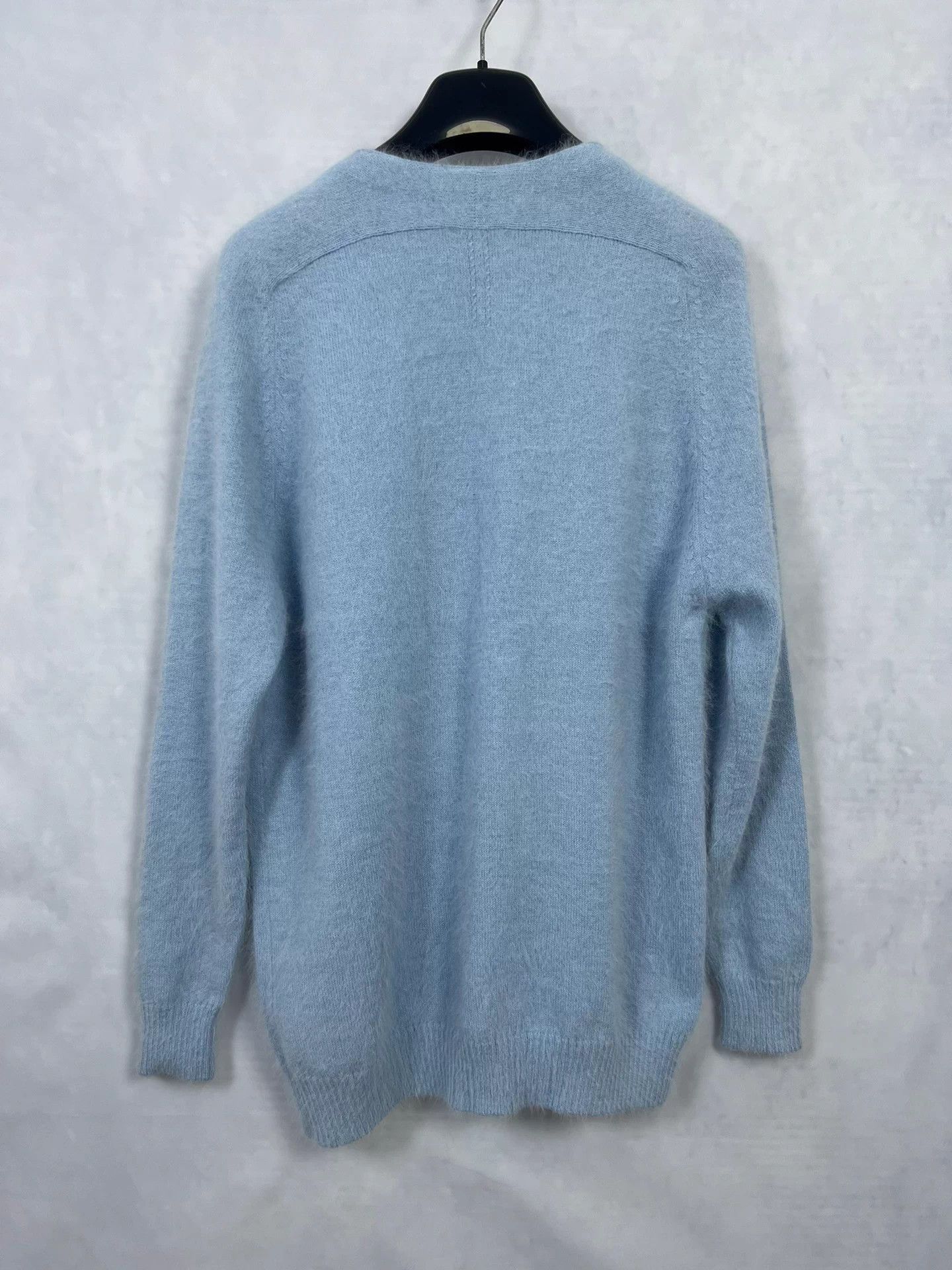 Saint Laurent Paris Saint Laurent SLP13FW light blue cardigan XS Size XS / US 0-2 / IT 36-38 - 2 Thumbnail