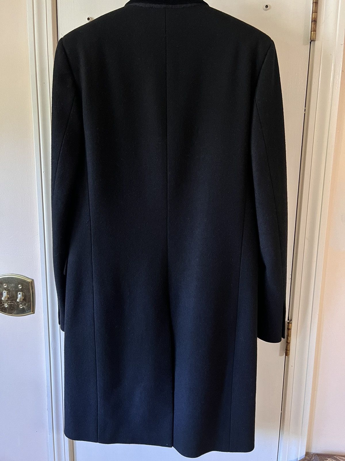 Saint Laurent Paris *RARE* FW13 Chesterfield Coat 48 Black Velvet Collar Size US M / EU 48-50 / 2 - 5 Thumbnail