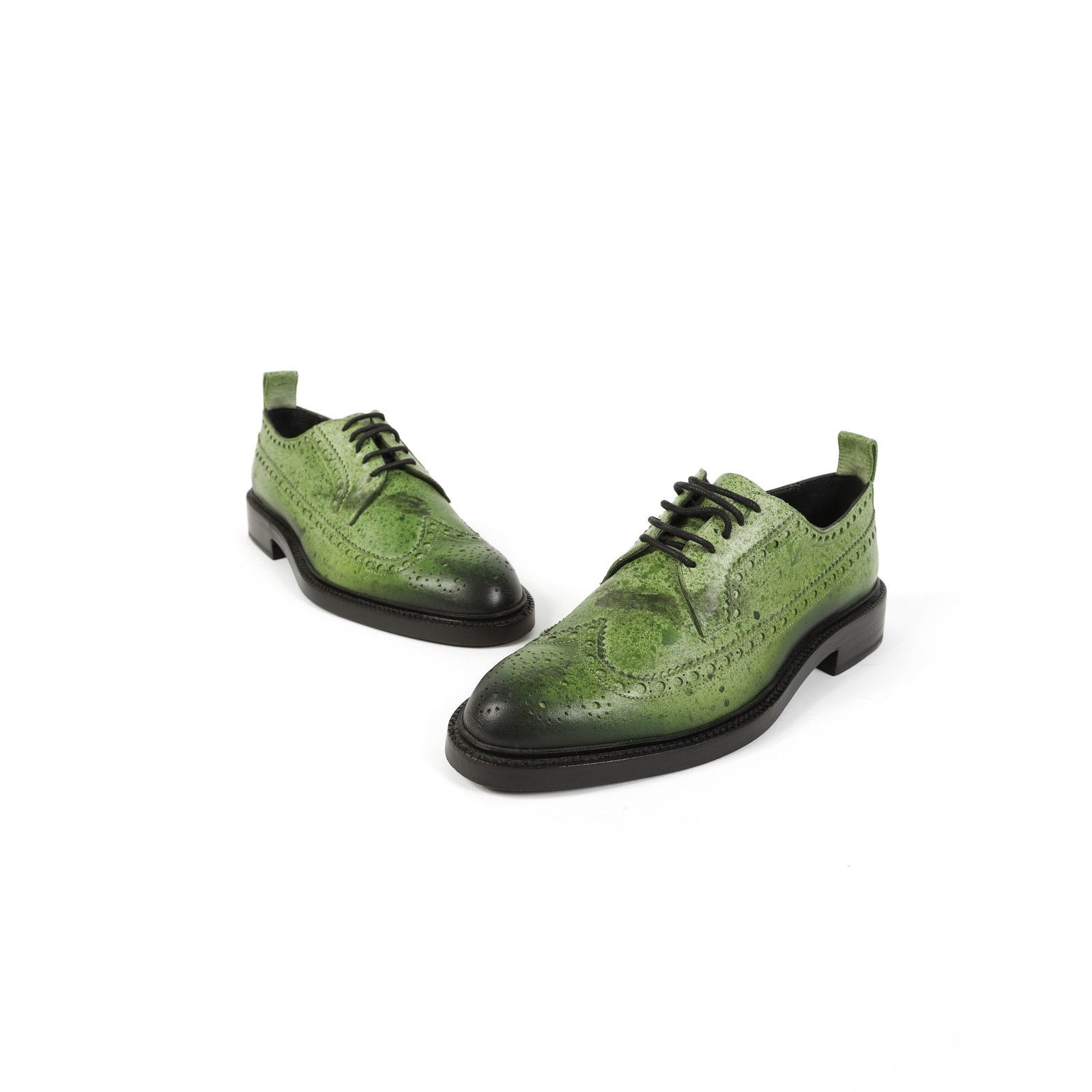 Calvin Klein 205W39NYC SS18 Hand Painted Brogue Derbies 1 of 1 Sample Size US 8 / EU 41 - 1 Thumbnail