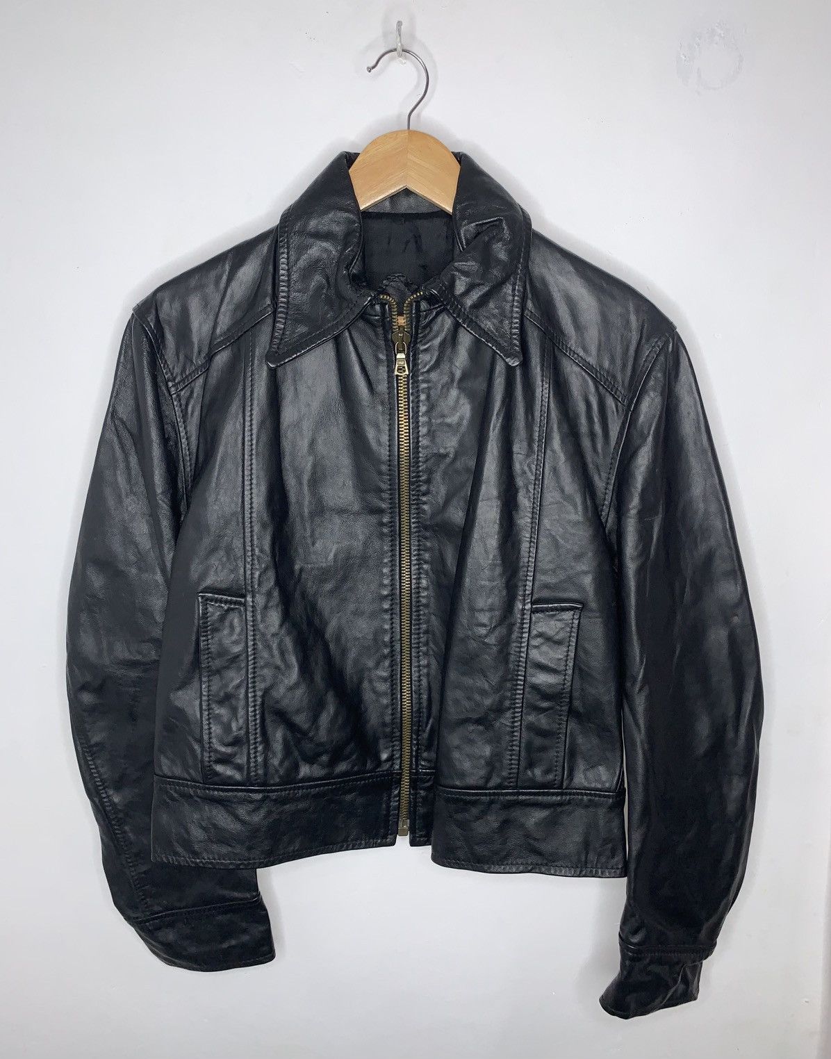 Carpe Diem Carpe Diem Vintage Leather Jacket Size US XS / EU 42 / 0 - 1 Thumbnail
