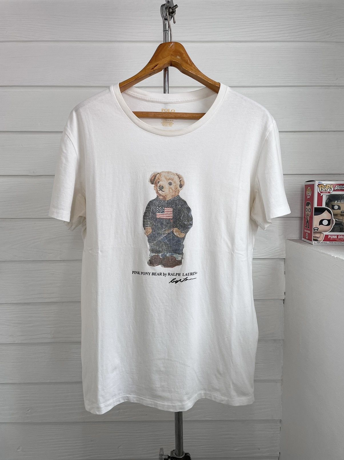 Polo Ralph Lauren × Vintage PINK PONY BEAR BY RALPH LAUREN Size US L / EU 52-54 / 3 - 1 Thumbnail