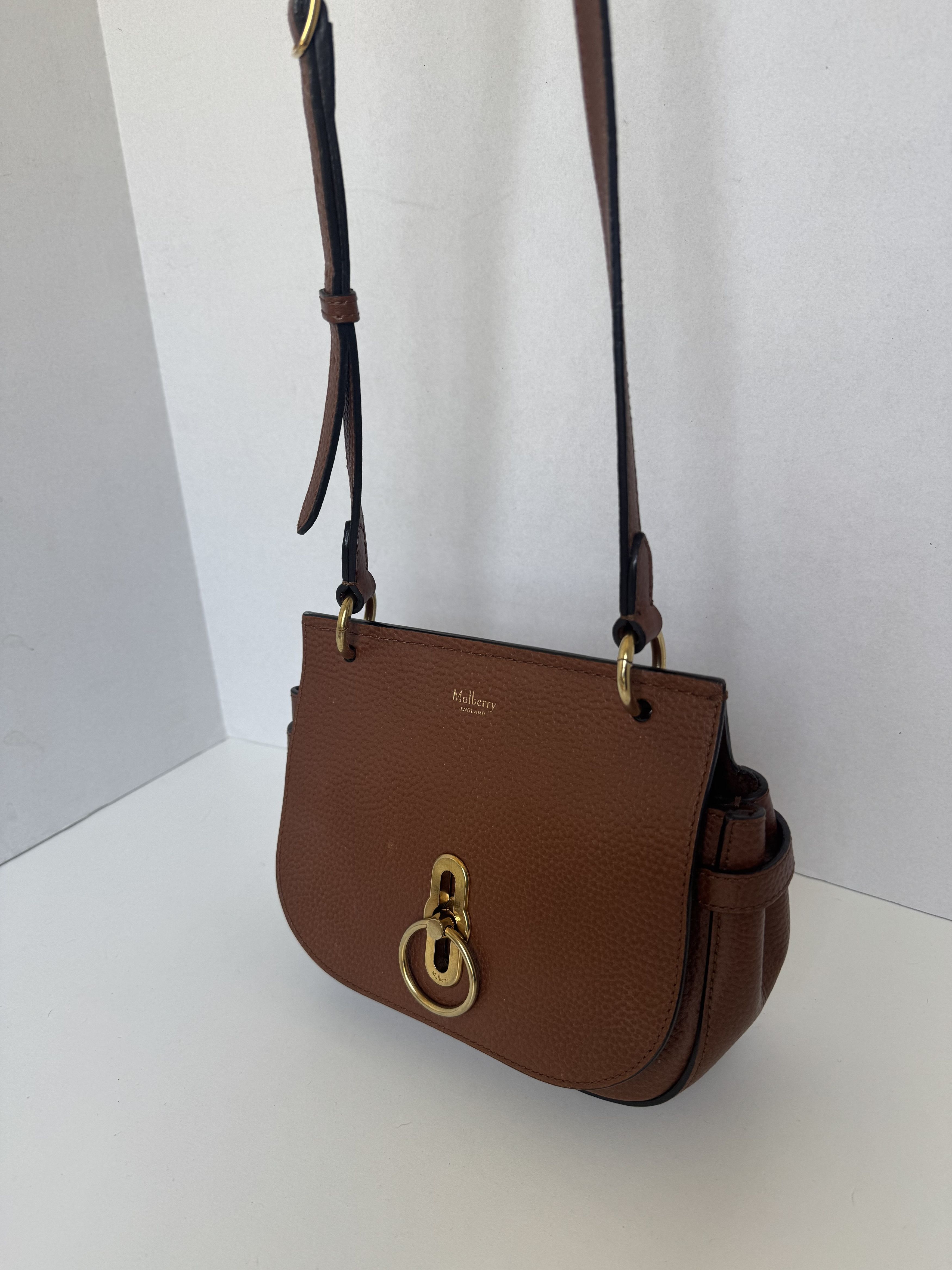 Mulberry Mulberry Amberley Crossbody – Brown Grained Leather Size ONE SIZE - 3 Thumbnail
