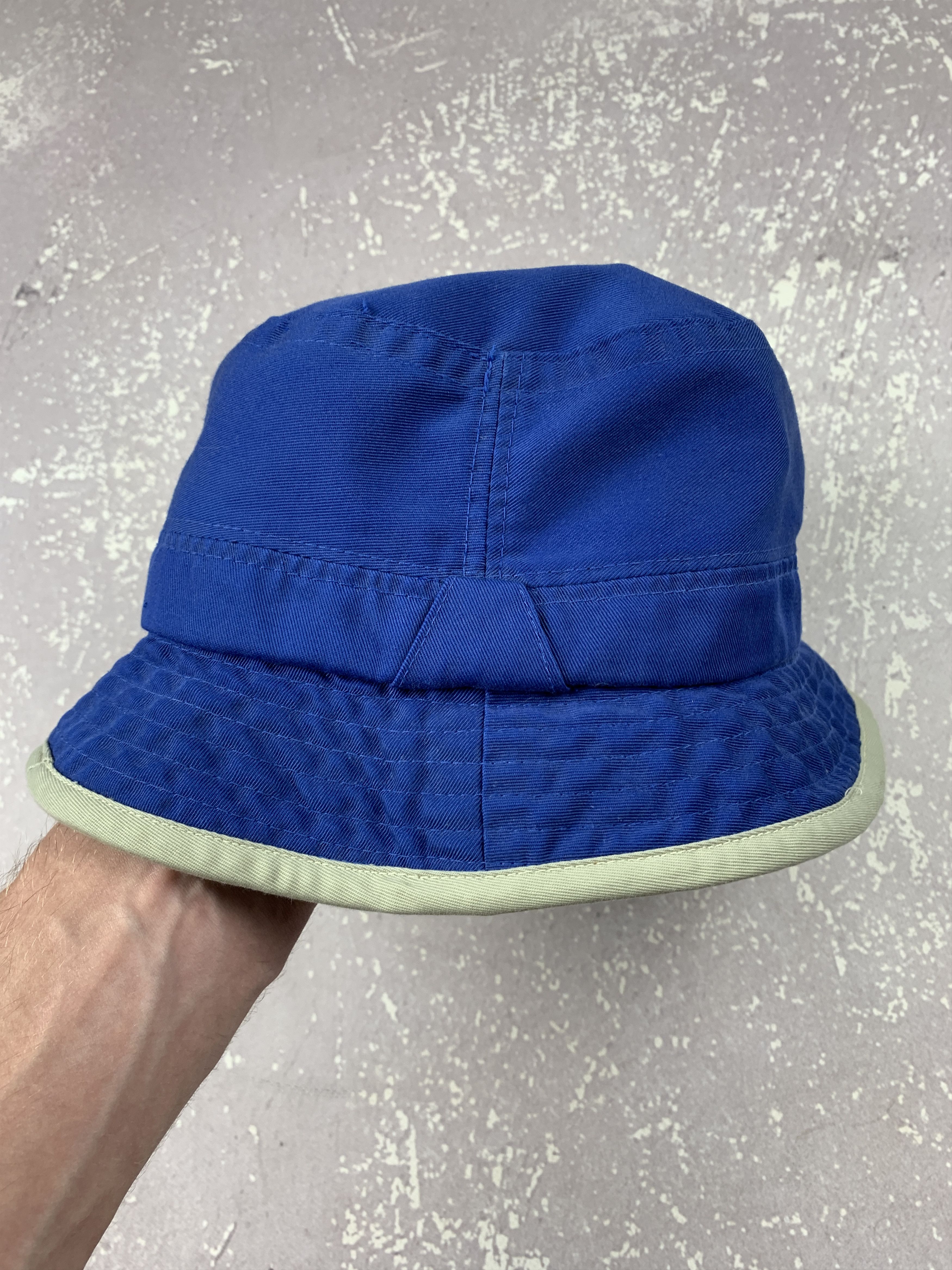 Nike × Vintage Y2K Vintage Nike Bucket Hat Blue/Gray Size ONE SIZE - 3 Thumbnail