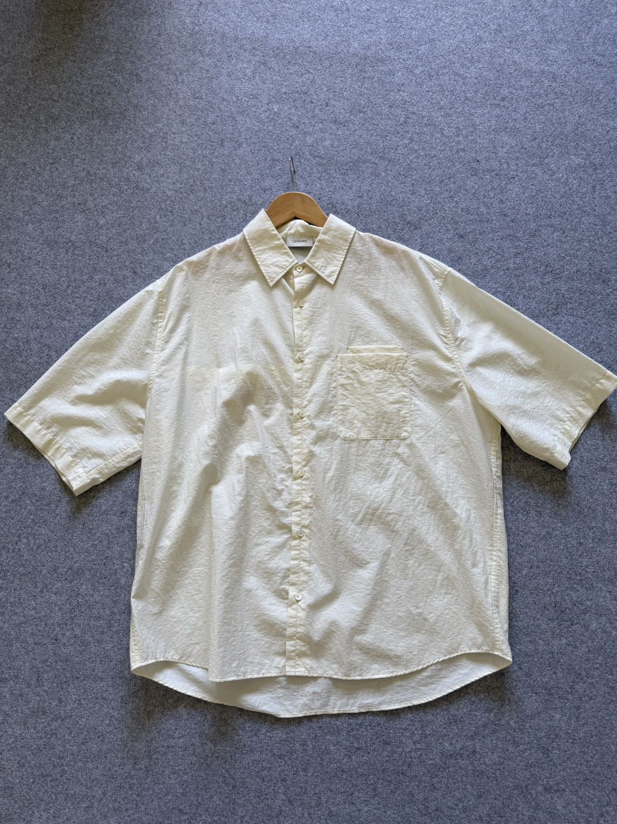 Yellow Double Pocket Shirt