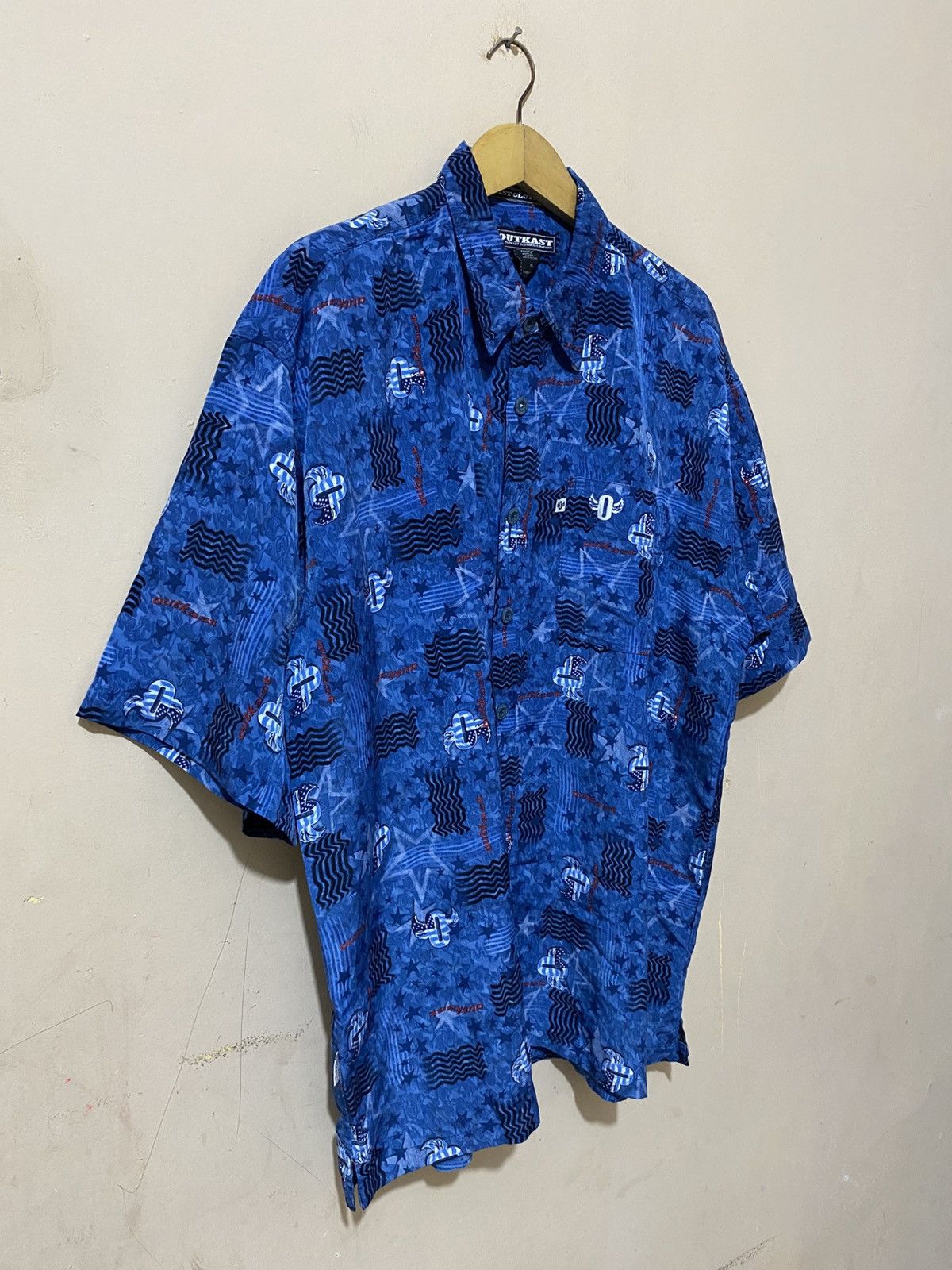 Rap Tees Vintage Outkast Rap All Over Print Shirt Size US XL / EU 56 / 4 - 2 Thumbnail