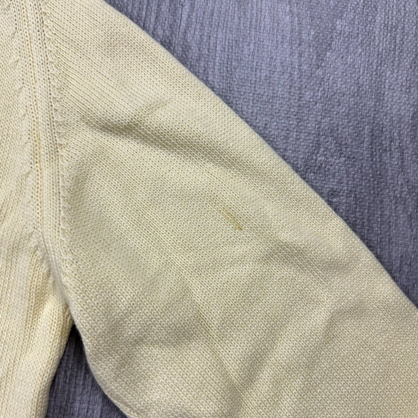 Brooks Brothers VINTAGE Brooks Brothers Knit Sweater XL Yellow Crewneck Mens 100% Cotton Solid Preppy Size US XL / EU 56 / 4 - 7 Thumbnail