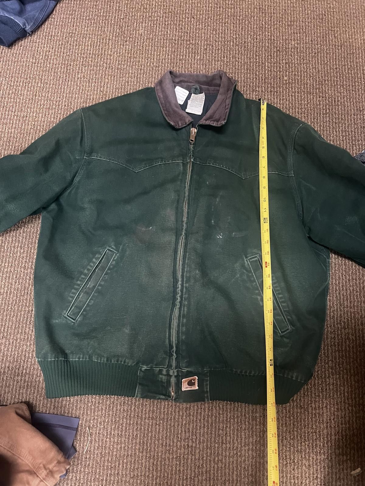 Carhartt Carhartt Men's sana fe Jacket Green Work Coat Size US XL / EU 56 / 4 - 3 Thumbnail