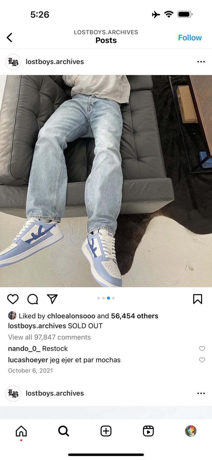 Designer Blue lagoons Size US 8.5 / EU 41-42 - 6 Thumbnail