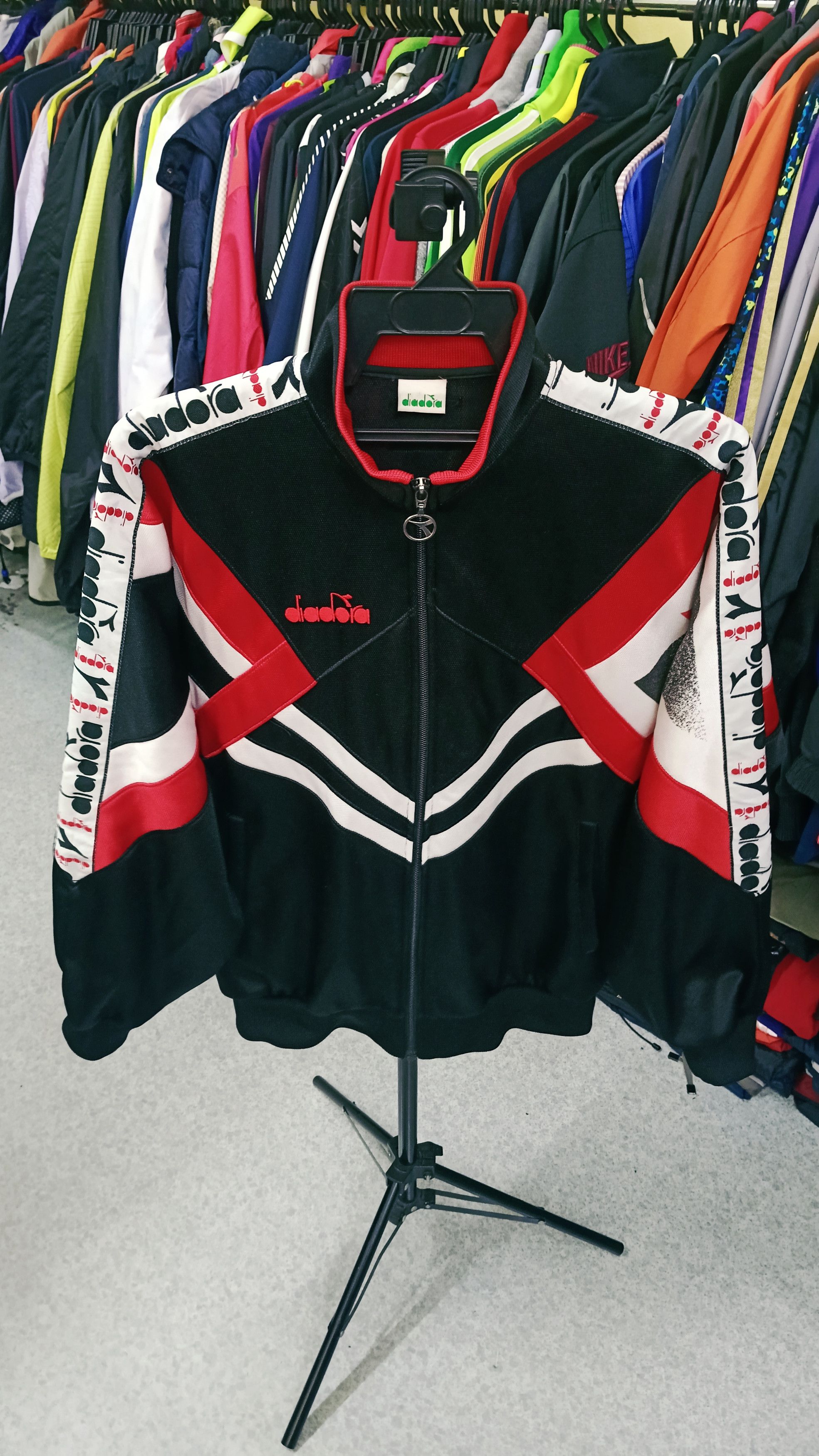 Diadora Rare Vintage Diadora Match Winner Training Sweater Size US L / EU 52-54 / 3 - 1 Thumbnail