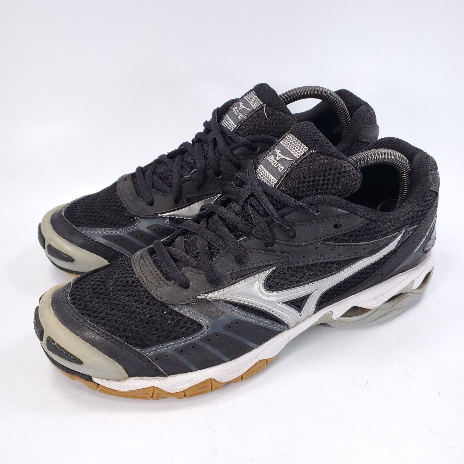 Mizuno Mizuno Wave Bolt Athletic Shoe Womens Size 9 9KV-28405 Black Size US 9 / IT 39 - 1 Thumbnail